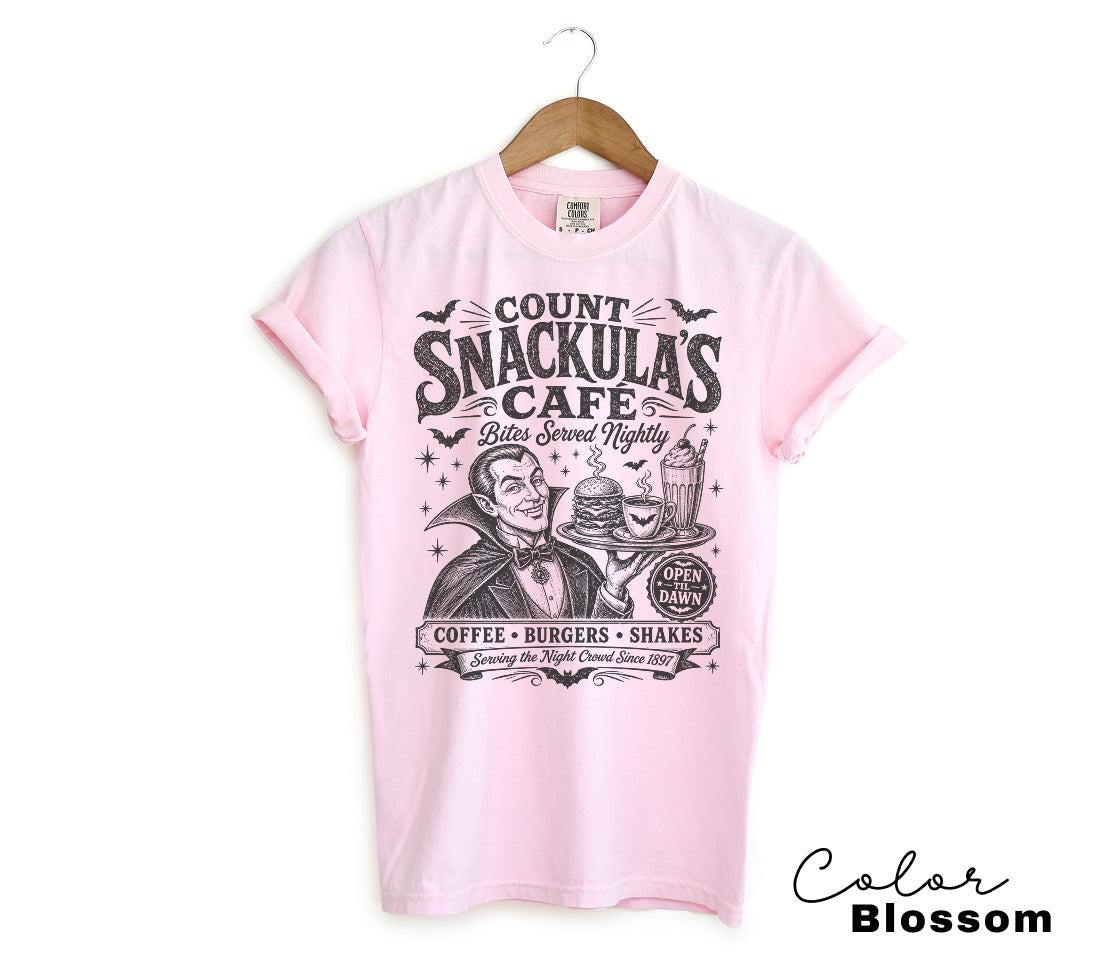 Retro Halloween Tee, Vampire Graphic Tee, Spooky Vintage Shirt