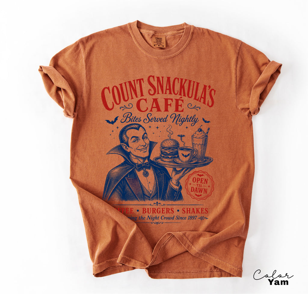Retro Halloween Vampire Shirt