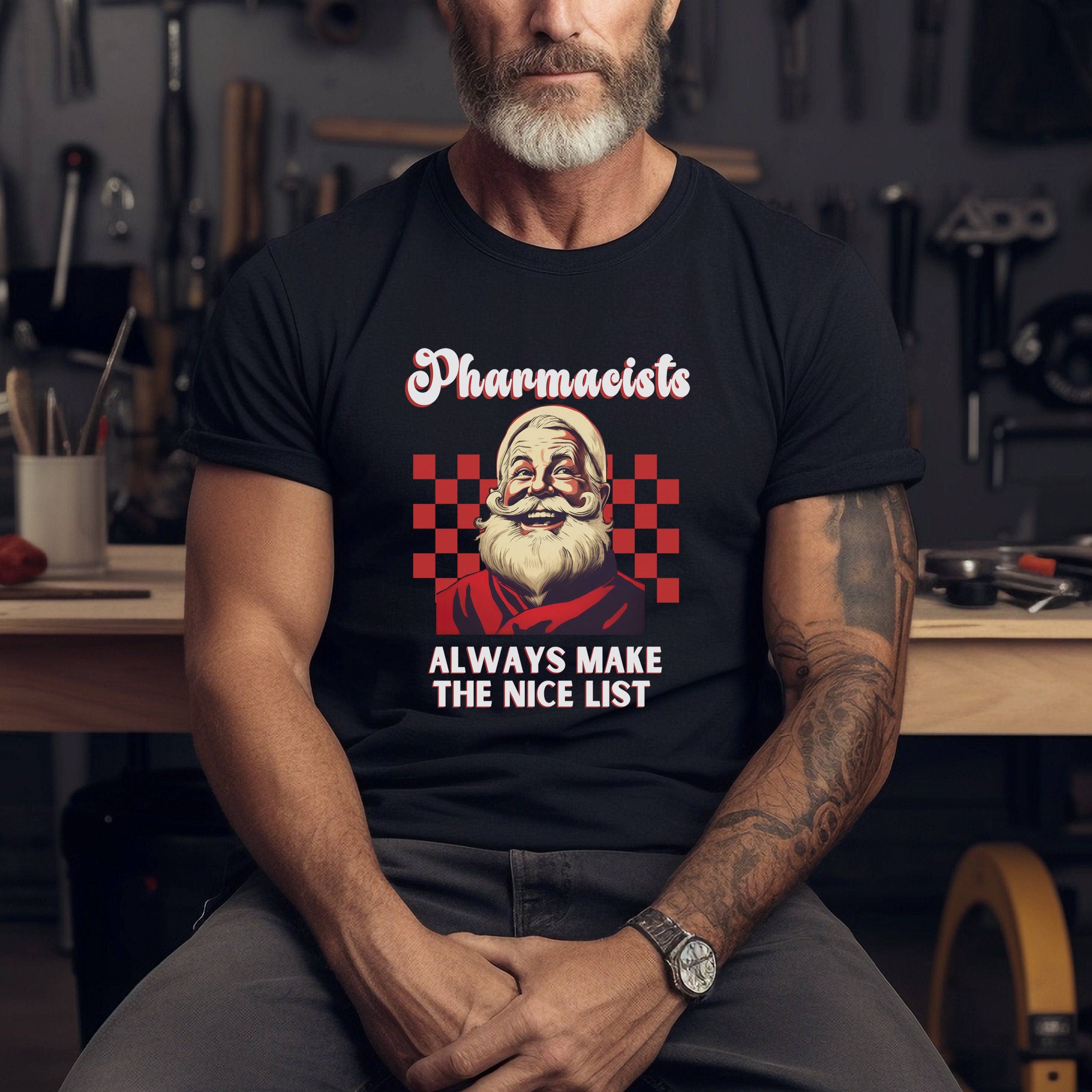 Pharmacist Christmas Shirt, Christmas Pharmacy Tshirt, Xmas Pharmacist Gift, Funny Pharmacy Shirt, Pharmacy Grad Gift, Pharmacy School