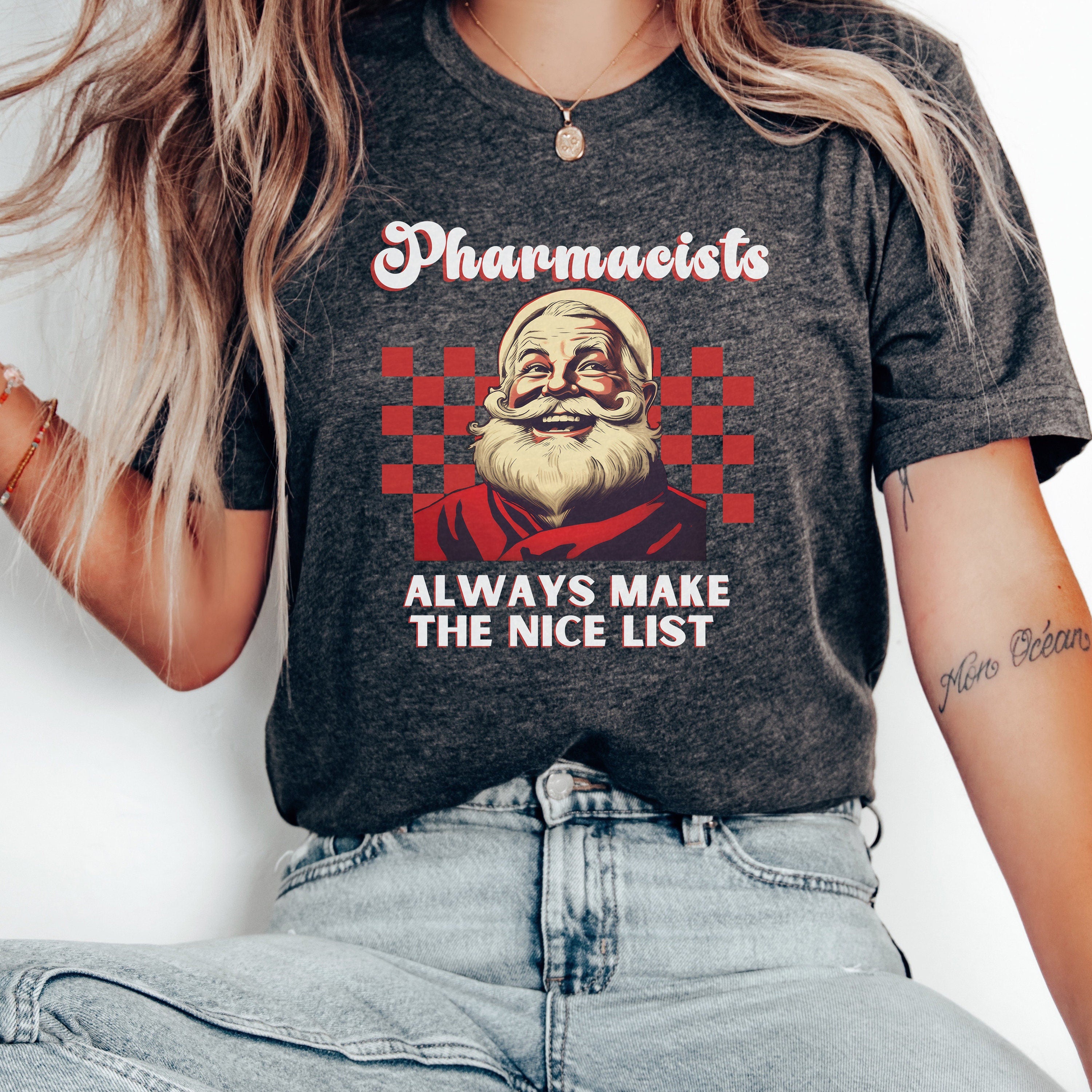 Pharmacist Christmas Shirt, Christmas Pharmacy Tshirt, Xmas Pharmacist Gift, Funny Pharmacy Shirt, Pharmacy Grad Gift, Pharmacy School