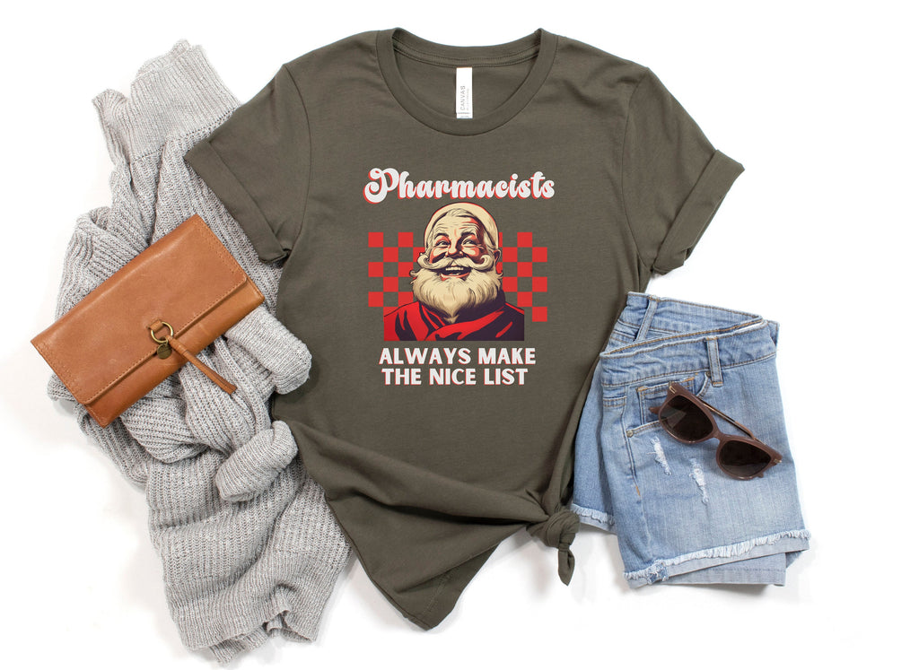 Pharmacist Christmas Shirt, Christmas Pharmacy Tshirt, Xmas Pharmacist Gift, Funny Pharmacy Shirt, Pharmacy Grad Gift, Pharmacy School