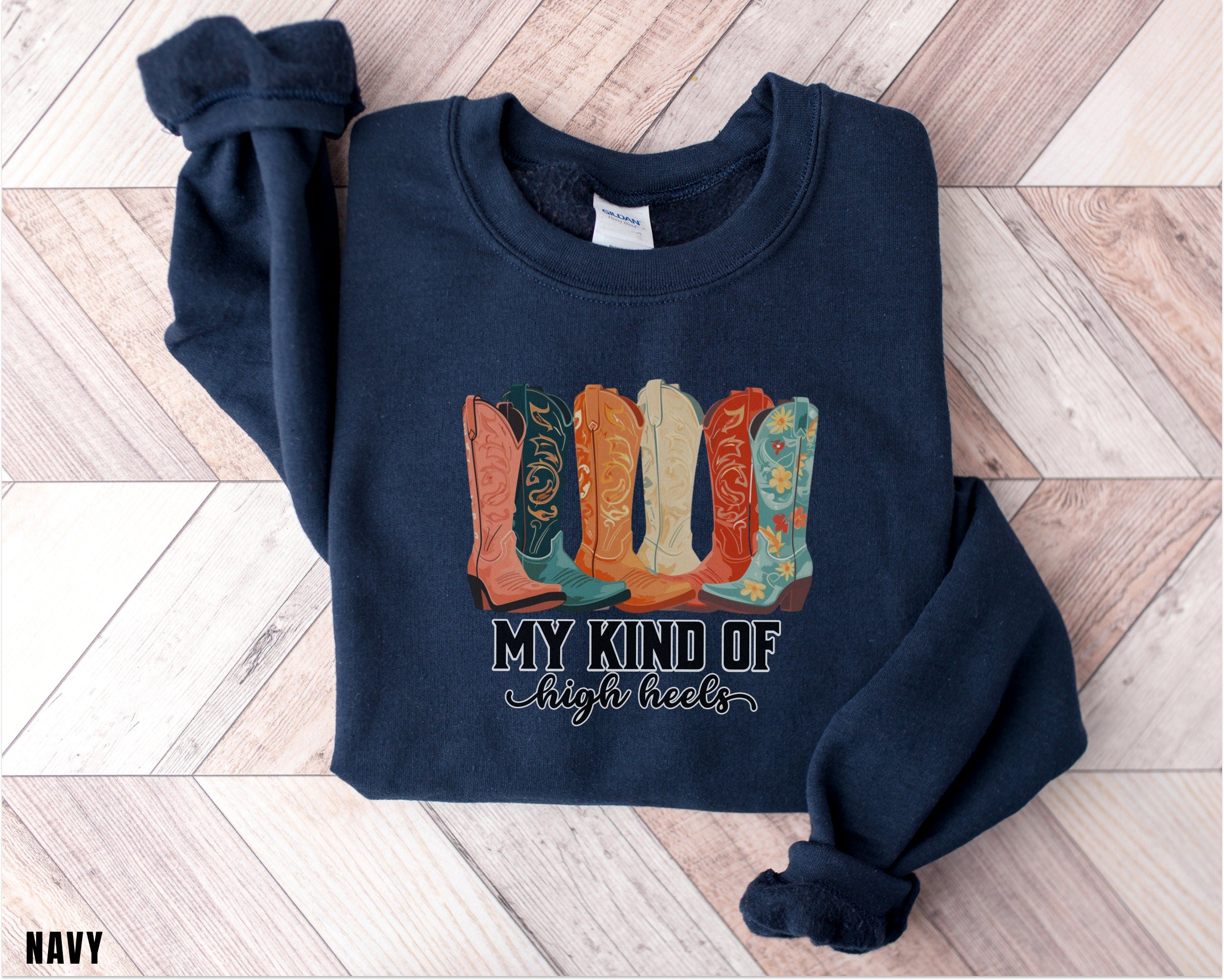 Funny Cowgirl Sweatshirt, Cute Cowboy Boots Shirt, Rodeo Sweatshirt, Country Concert, Western Shirt, Rodeo Shirt, Western, Girlfriend Gift