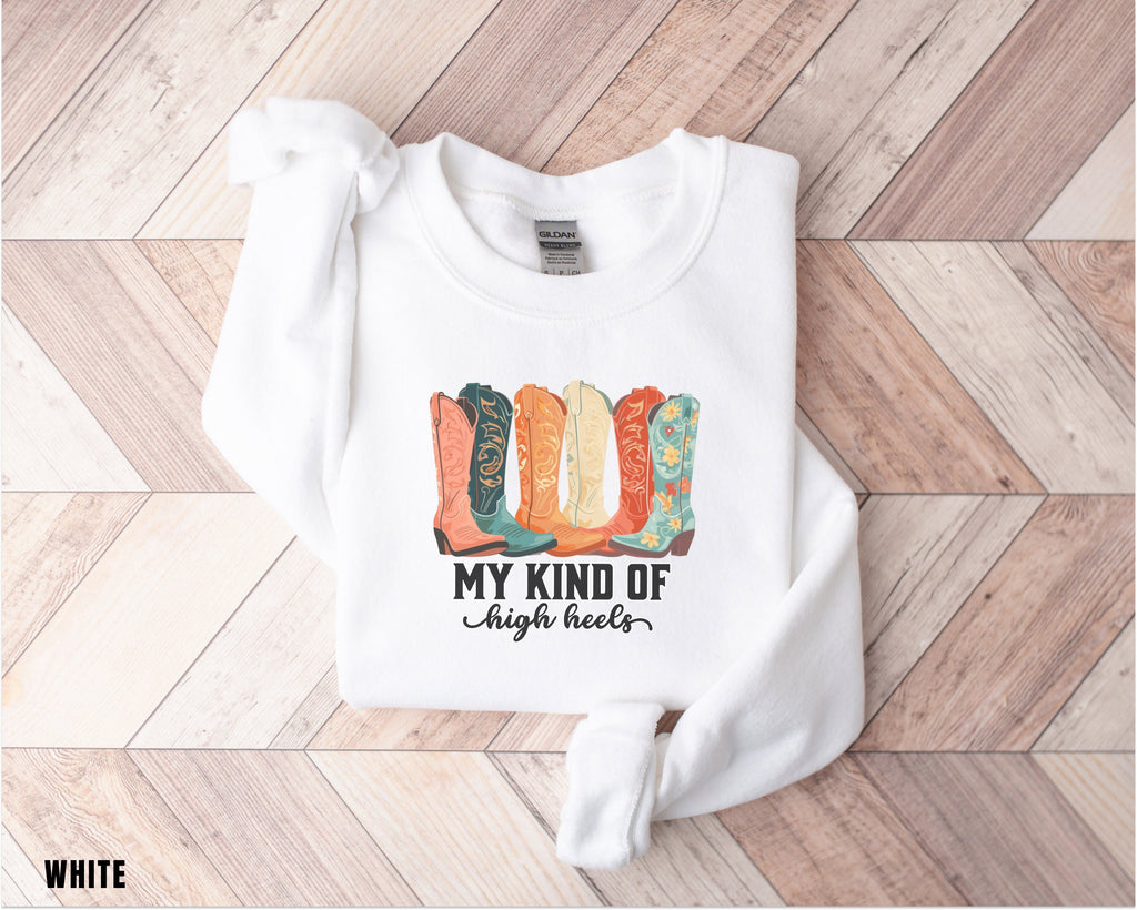 Funny Cowgirl Sweatshirt, Cute Cowboy Boots Shirt, Rodeo Sweatshirt, Country Concert, Western Shirt, Rodeo Shirt, Western, Girlfriend Gift