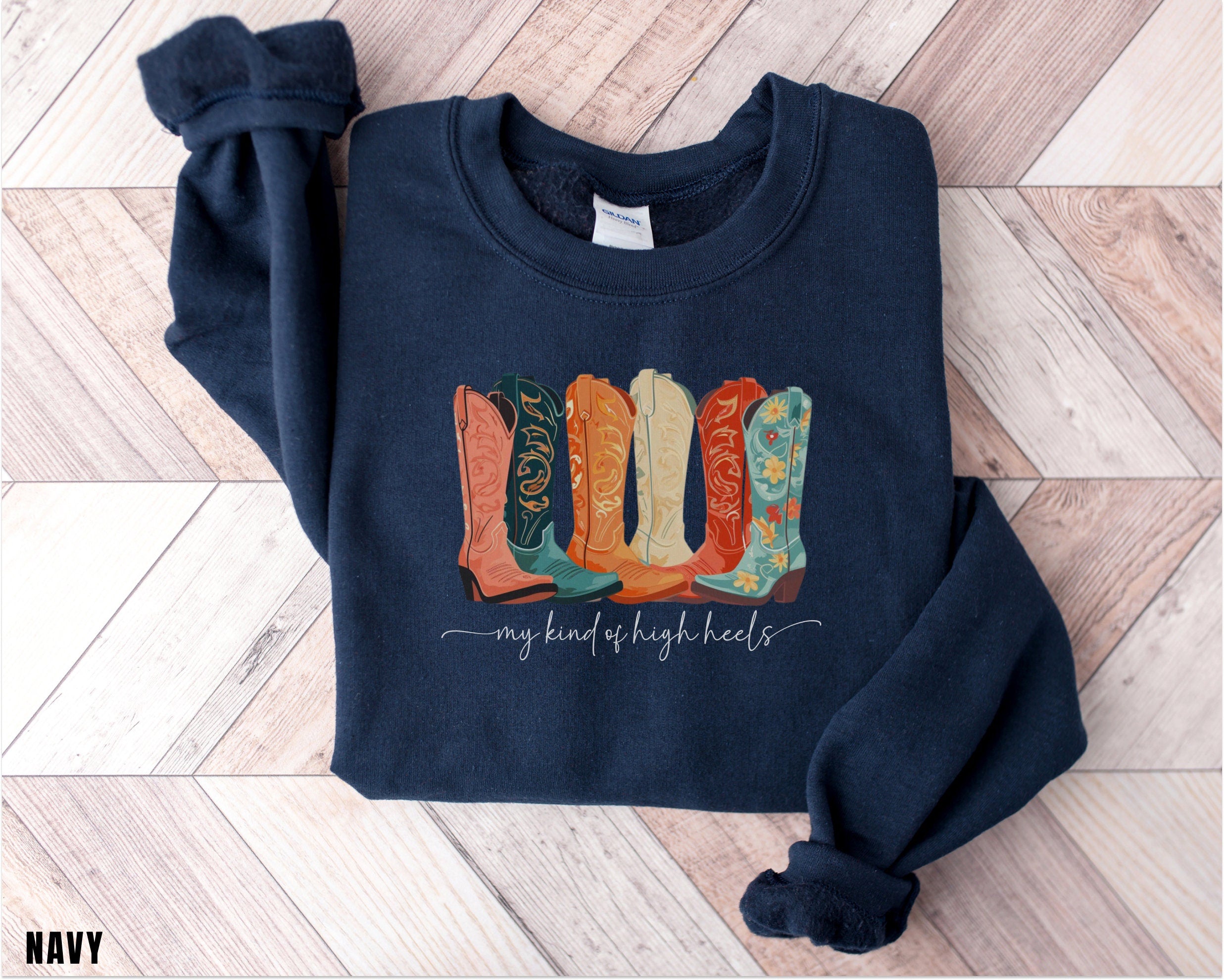 Funny Cowgirl Sweatshirt, Cute Cowboy Boots Shirt, Rodeo Sweatshirt, Country Concert, Western Shirt, Rodeo Shirt, Western, Girlfriend Gift