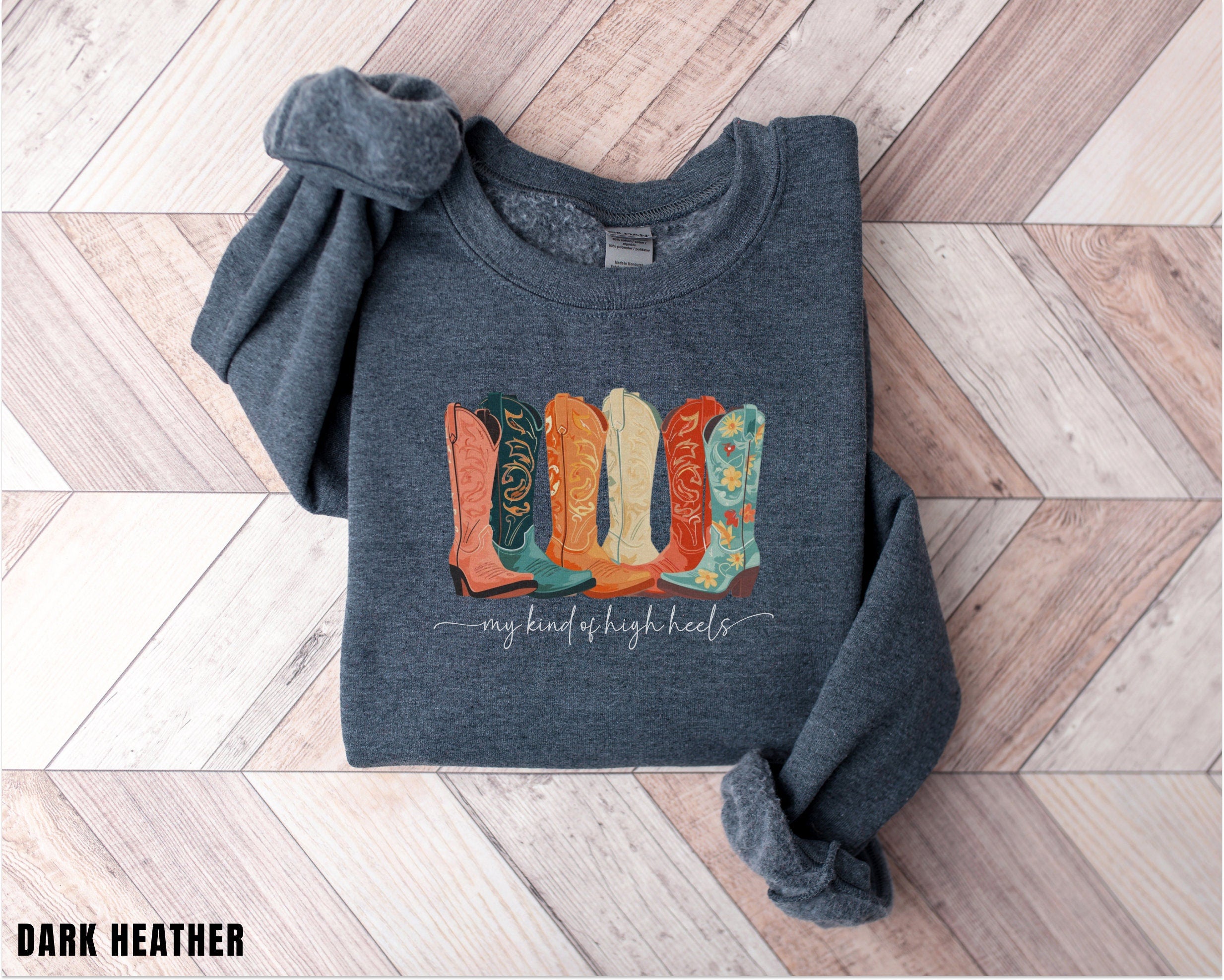 Funny Cowgirl Sweatshirt, Cute Cowboy Boots Shirt, Rodeo Sweatshirt, Country Concert, Western Shirt, Rodeo Shirt, Western, Girlfriend Gift