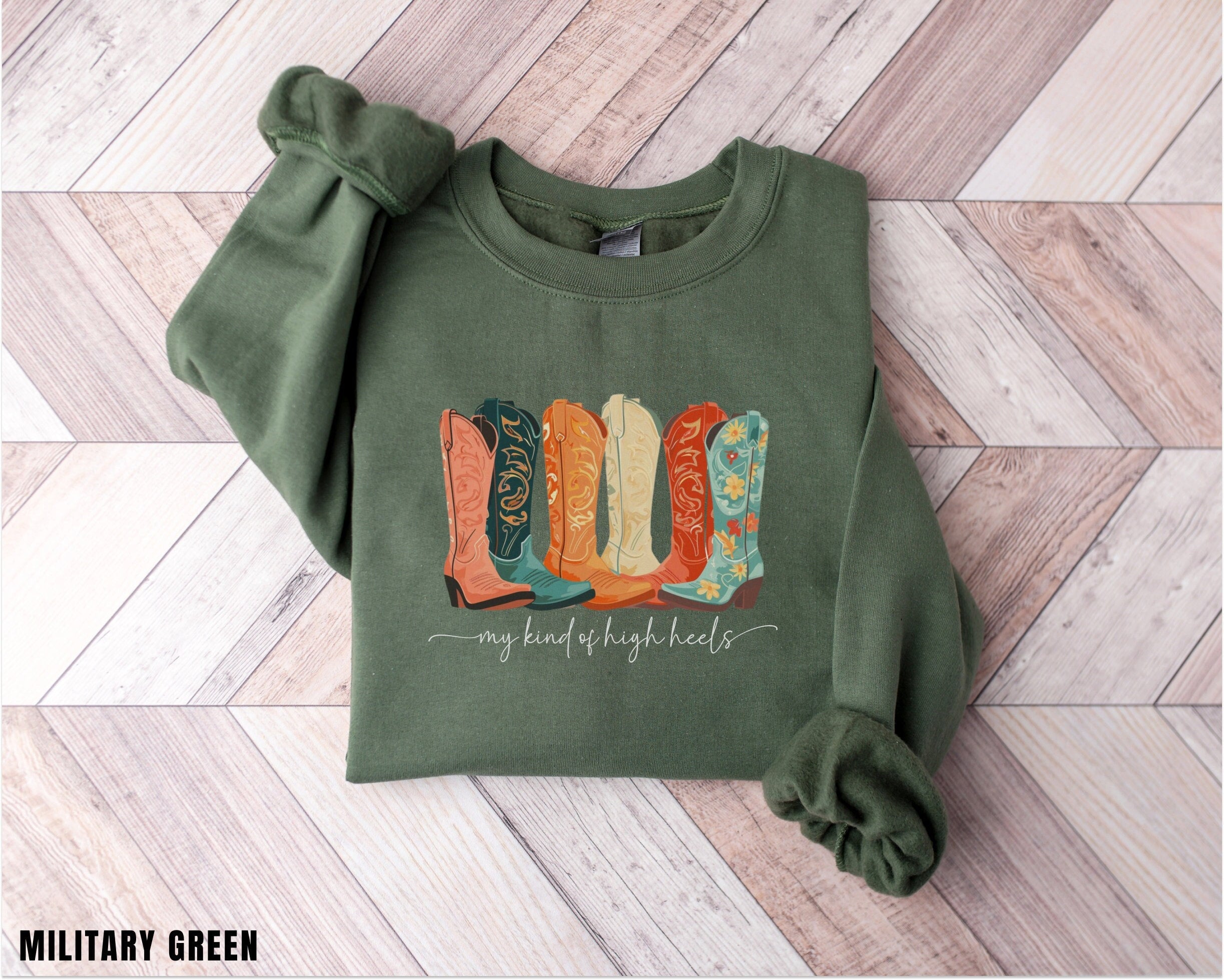 Funny Cowgirl Sweatshirt, Cute Cowboy Boots Shirt, Rodeo Sweatshirt, Country Concert, Western Shirt, Rodeo Shirt, Western, Girlfriend Gift