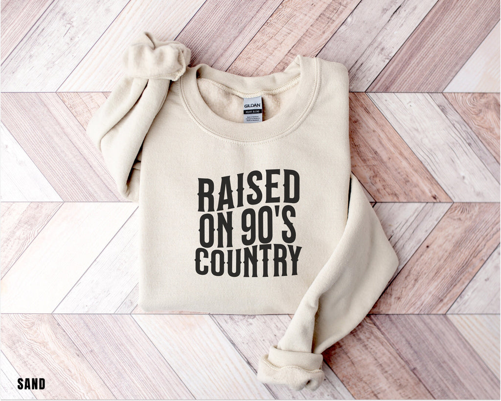 Raised on 90s Country Shirt, Retro 90's Country Shirt, Nashville Shirt, Country Music Lover Shirt, Country Concert Tee, Country Girl Shirt