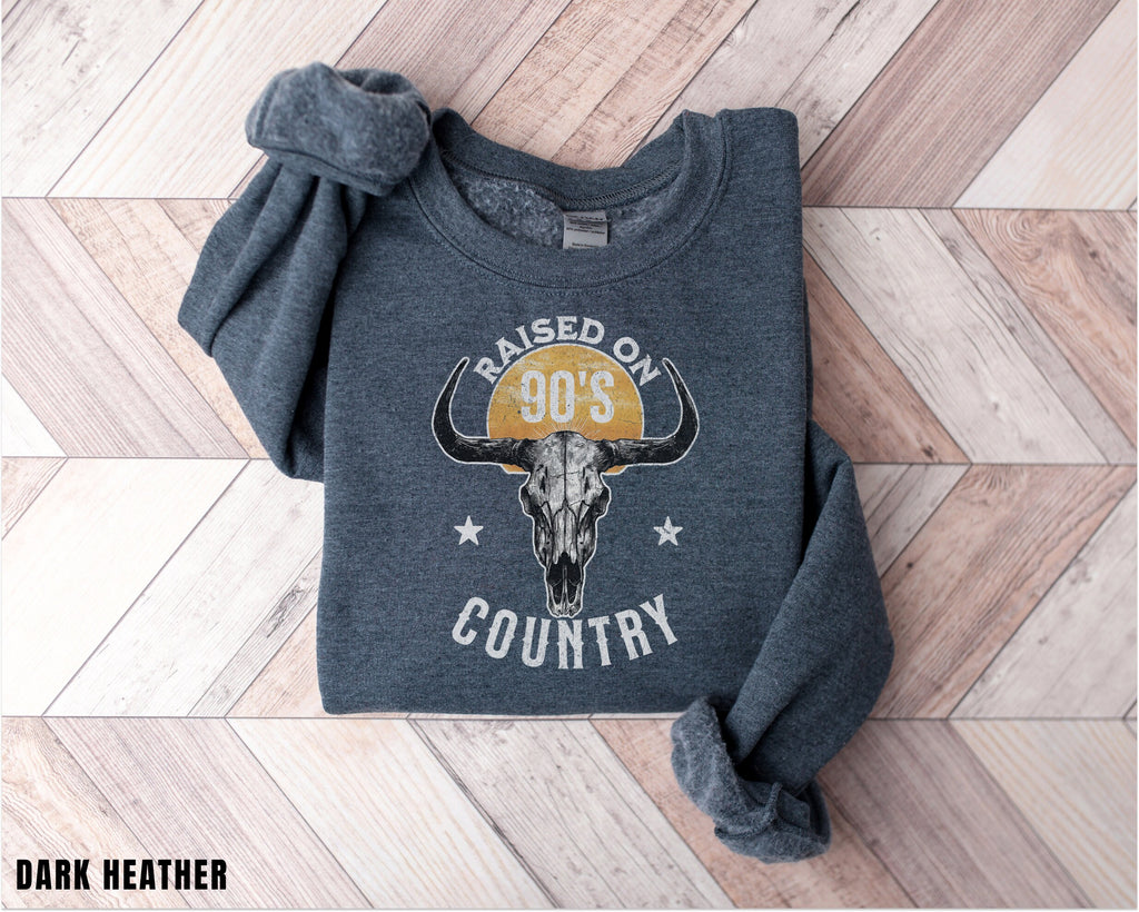 Raised on 90s Country Shirt, Retro 90's Country Shirt, Nashville Shirt, Country Music Lover Shirt, Country Concert Tee, Gift for Girlfriend