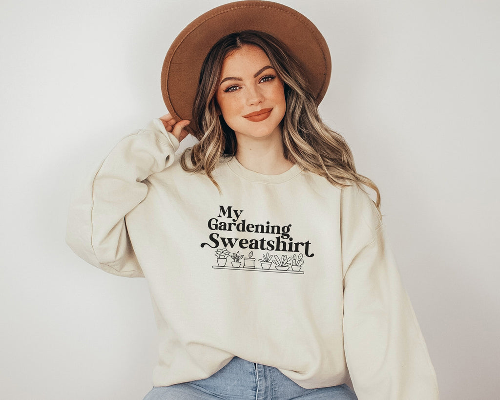 Gardening Sweatshirt, Plant Lover Gift, Plant Lover Sweatshirt, Gardening Sweatshirt, Never Enough Plants Sweatshirt, Gardening Gift,