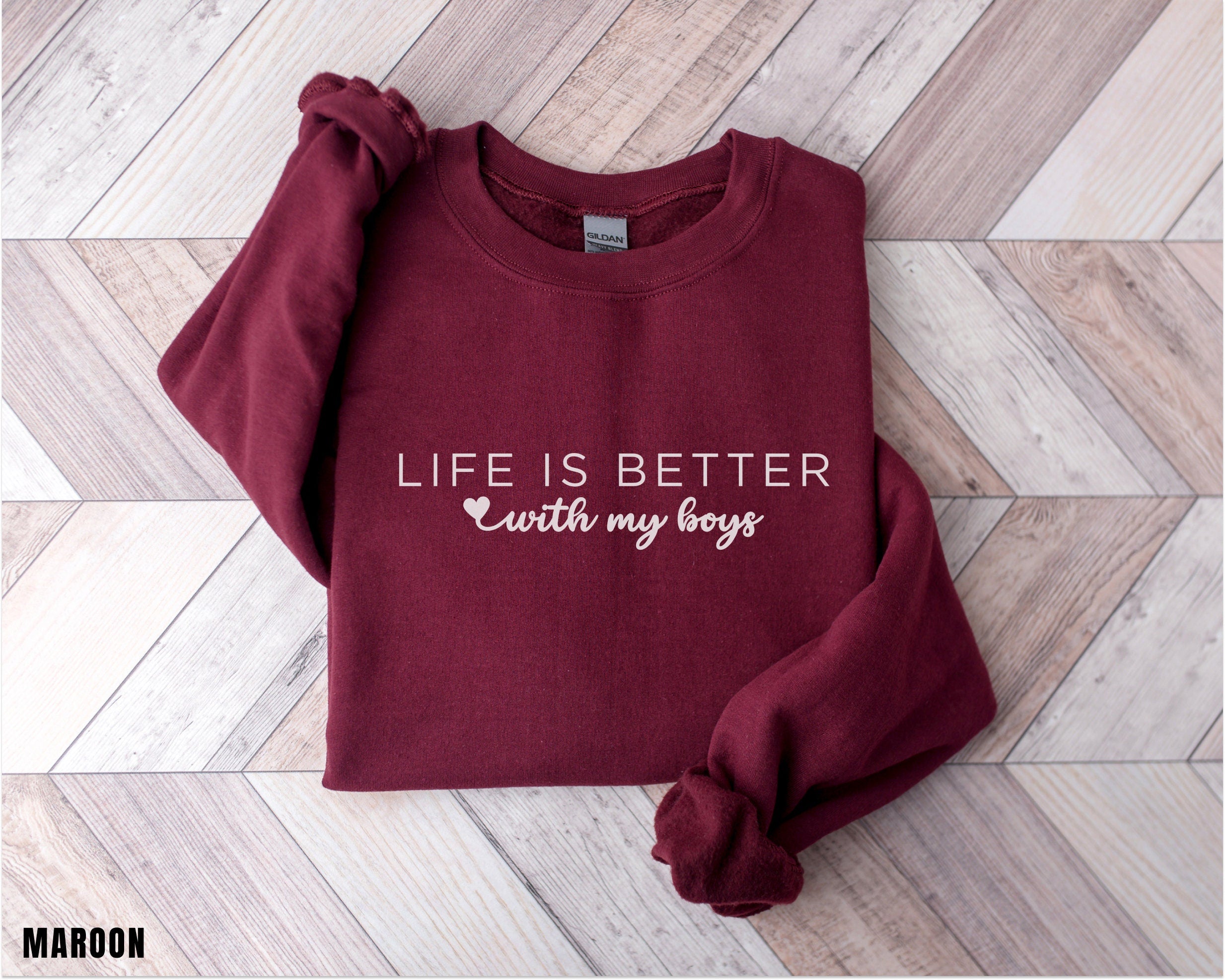 Boy Mom Sweatshirt, funny mom shirt, Mother gift, Gift for mom, funny mother sweatshirt, mom sweatshirt, funny mom gift, Funny Mom Shirt