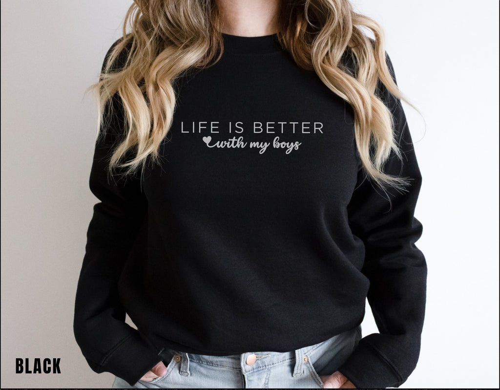 Boy Mom Sweatshirt, funny mom shirt, Mother gift, Gift for mom, funny mother sweatshirt, mom sweatshirt, funny mom gift, Funny Mom Shirt