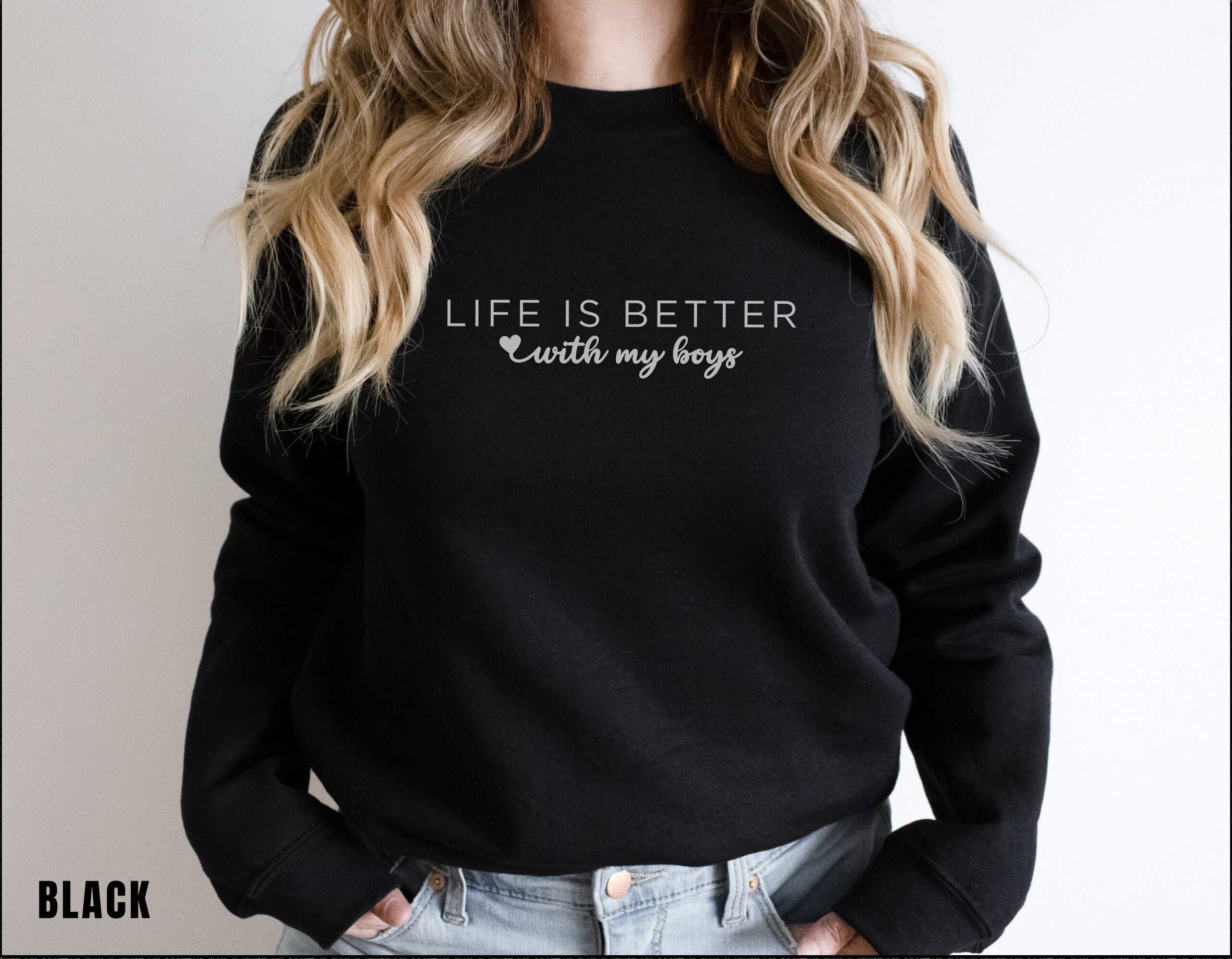 Boy Mom Sweatshirt, funny mom shirt, Mother gift, Gift for mom, funny mother sweatshirt, mom sweatshirt, funny mom gift, Funny Mom Shirt