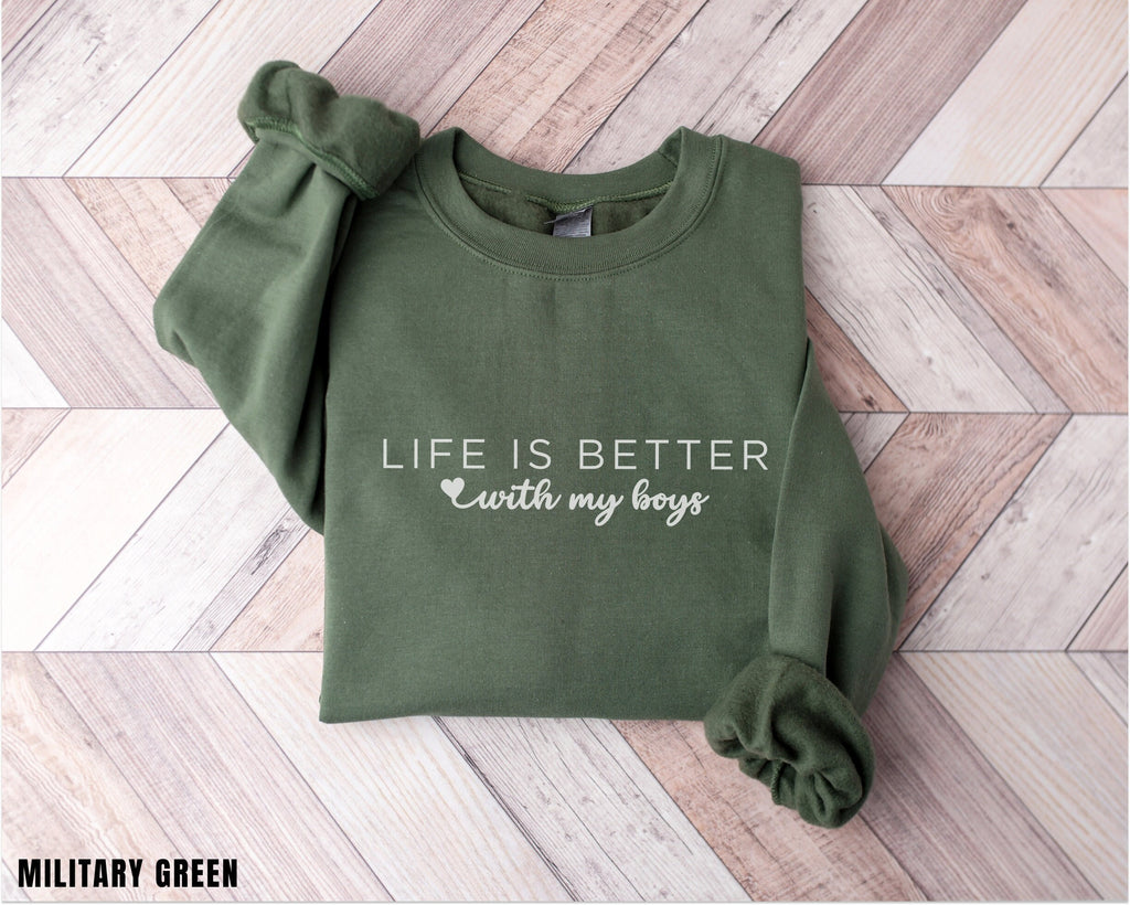 Boy Mom Sweatshirt, funny mom shirt, Mother gift, Gift for mom, funny mother sweatshirt, mom sweatshirt, funny mom gift, Funny Mom Shirt