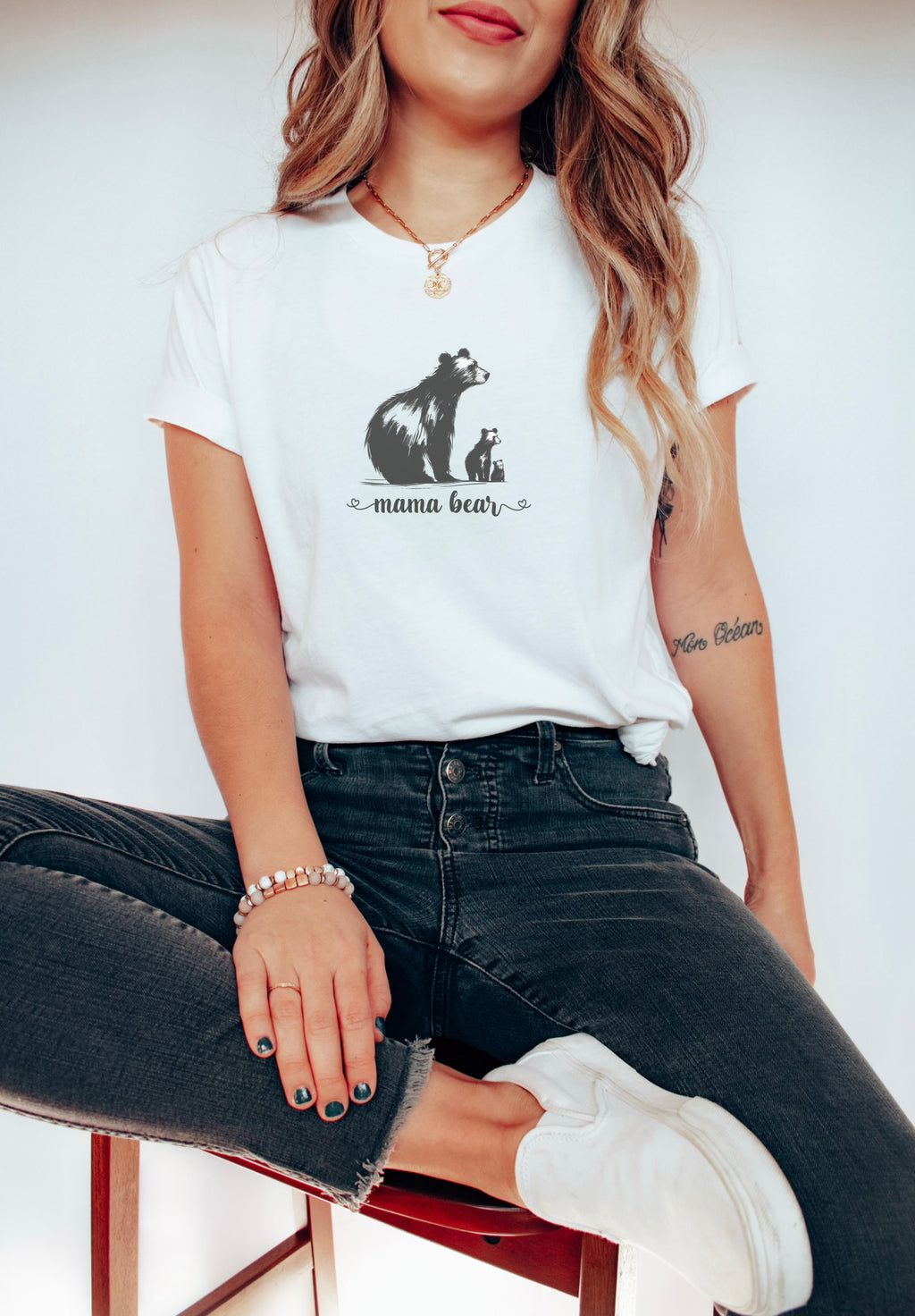 Mama Bear Mom Shirt, Cool Mothers Day Gift for Mom, New Mom Gift, Cute Mom Sweater, Baby Shower Gift, Mom Life Shirt, Bear with Cubs Shirt
