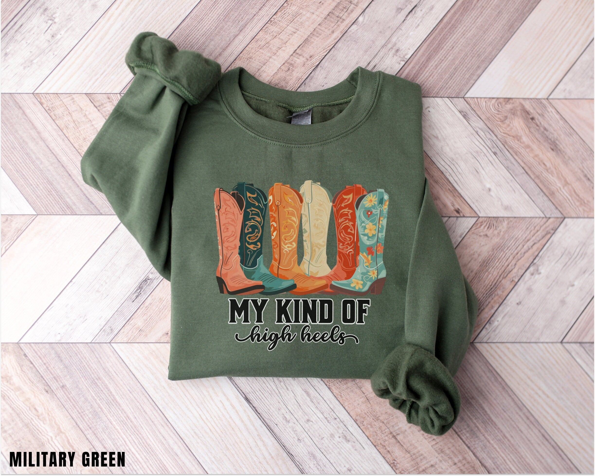 Funny Cowgirl Sweatshirt, Cute Cowboy Boots Shirt, Rodeo Sweatshirt, Country Concert, Western Shirt, Rodeo Shirt, Western, Girlfriend Gift