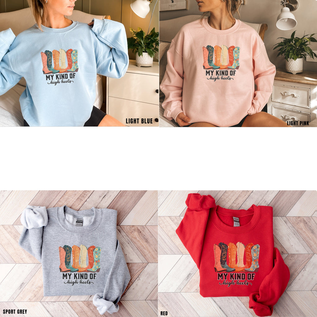 Funny Cowgirl Sweatshirt, Cute Cowboy Boots Shirt, Rodeo Sweatshirt, Country Concert, Western Shirt, Rodeo Shirt, Western, Girlfriend Gift