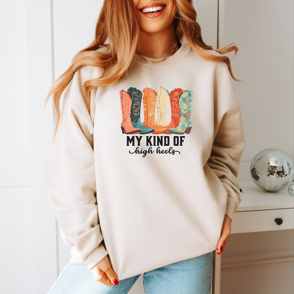 Funny Cowgirl Sweatshirt, Cute Cowboy Boots Shirt, Rodeo Sweatshirt, Country Concert, Western Shirt, Rodeo Shirt, Western, Girlfriend Gift