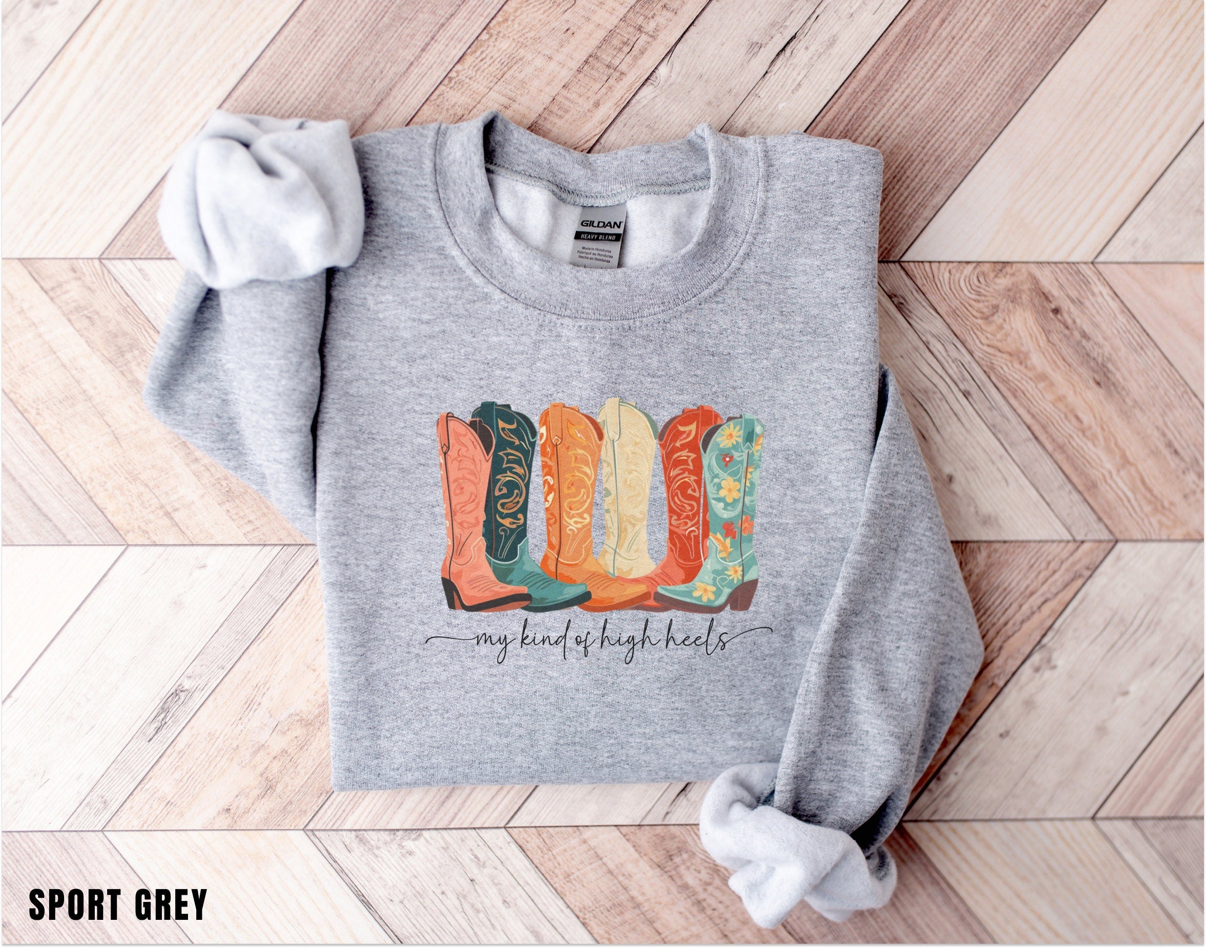 Funny Cowgirl Sweatshirt, Cute Cowboy Boots Shirt, Rodeo Sweatshirt, Country Concert, Western Shirt, Rodeo Shirt, Western, Girlfriend Gift
