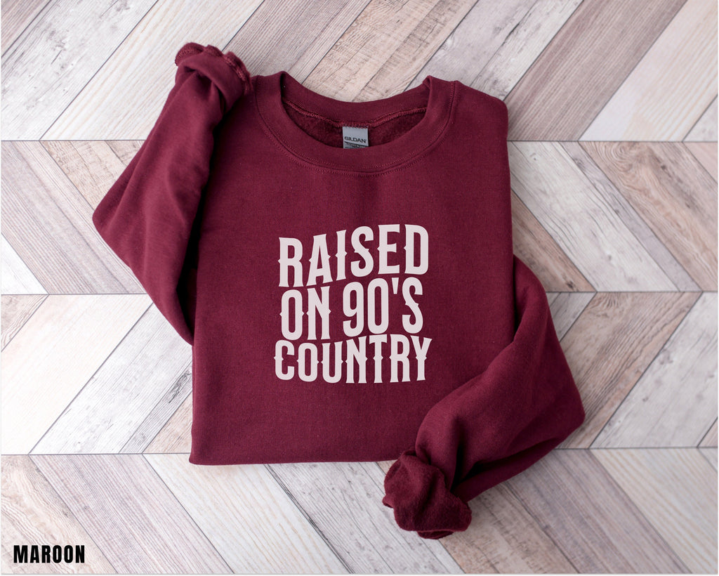 Raised on 90s Country Shirt, Retro 90's Country Shirt, Nashville Shirt, Country Music Lover Shirt, Country Concert Tee, Country Girl Shirt