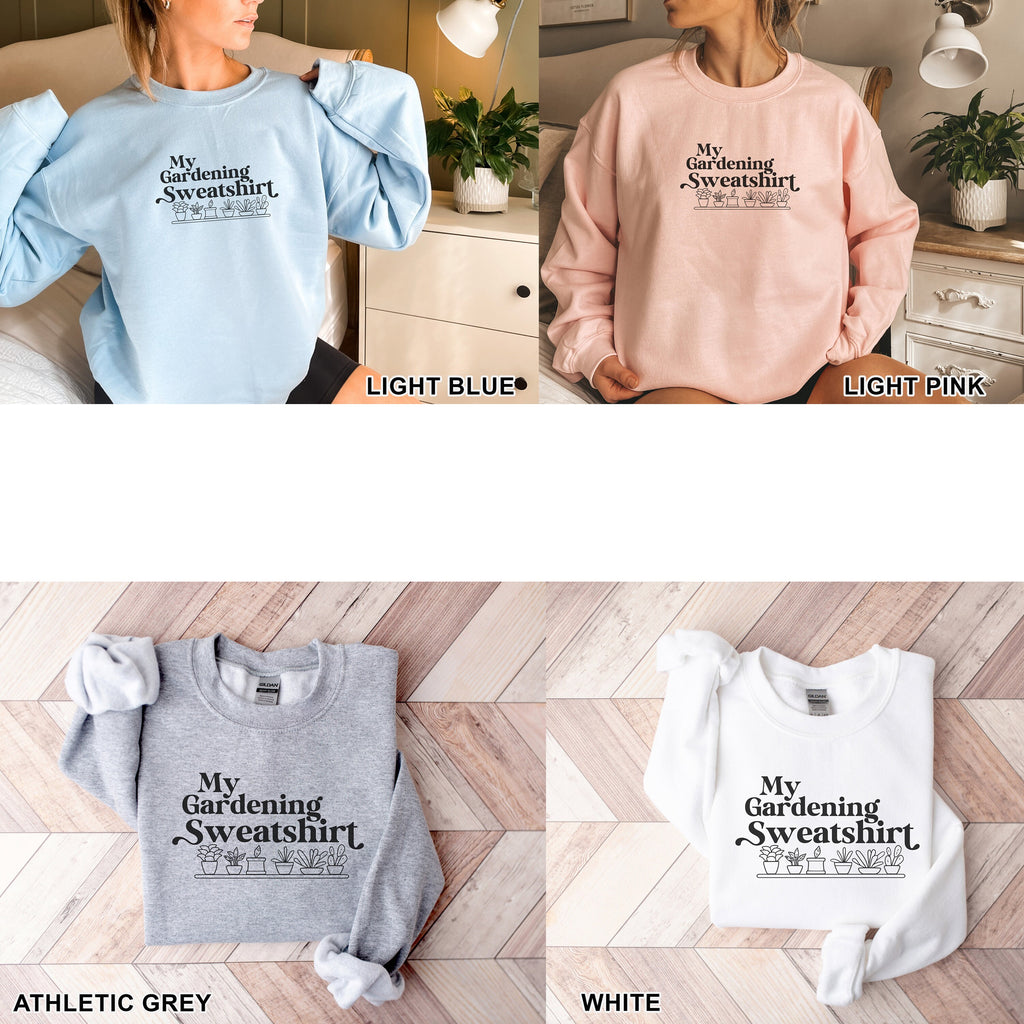 Gardening Sweatshirt, Plant Lover Gift, Plant Lover Sweatshirt, Gardening Sweatshirt, Never Enough Plants Sweatshirt, Gardening Gift,