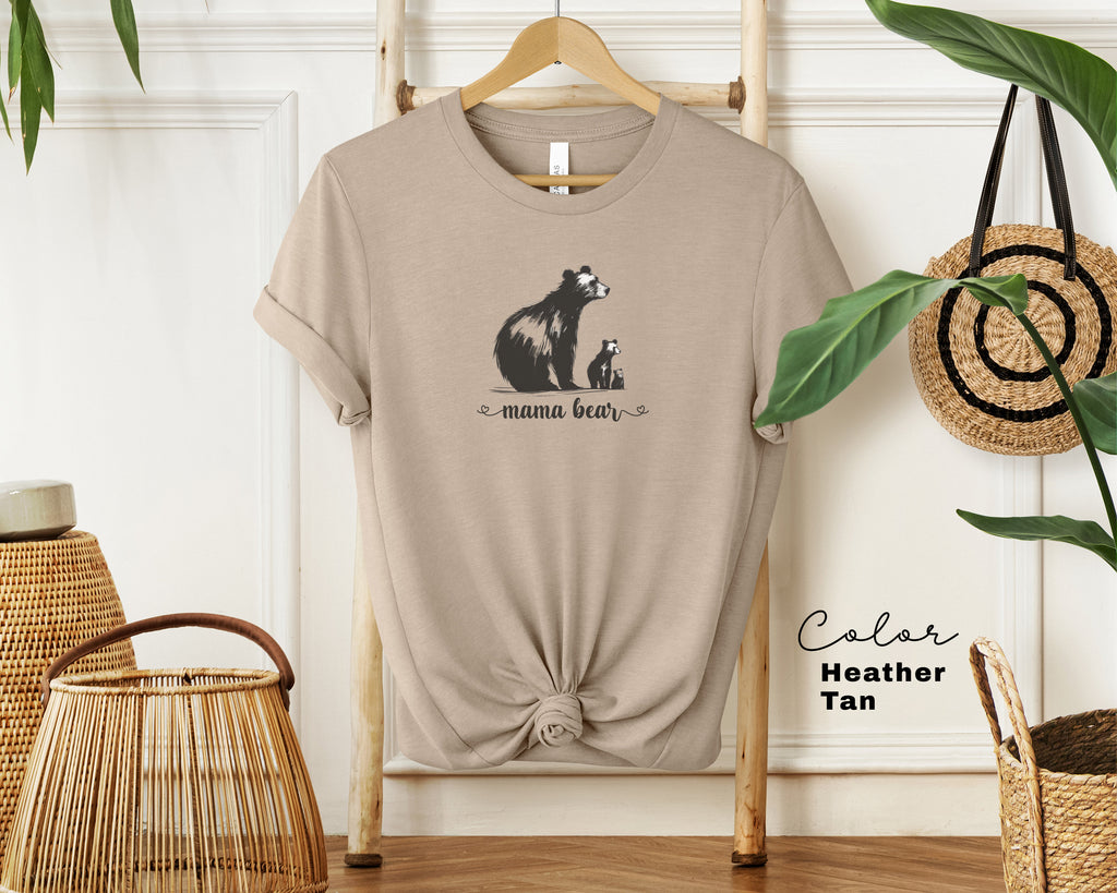 Mama Bear Mom Shirt, Cool Mothers Day Gift for Mom, New Mom Gift, Cute Mom Sweater, Baby Shower Gift, Mom Life Shirt, Bear with Cubs Shirt