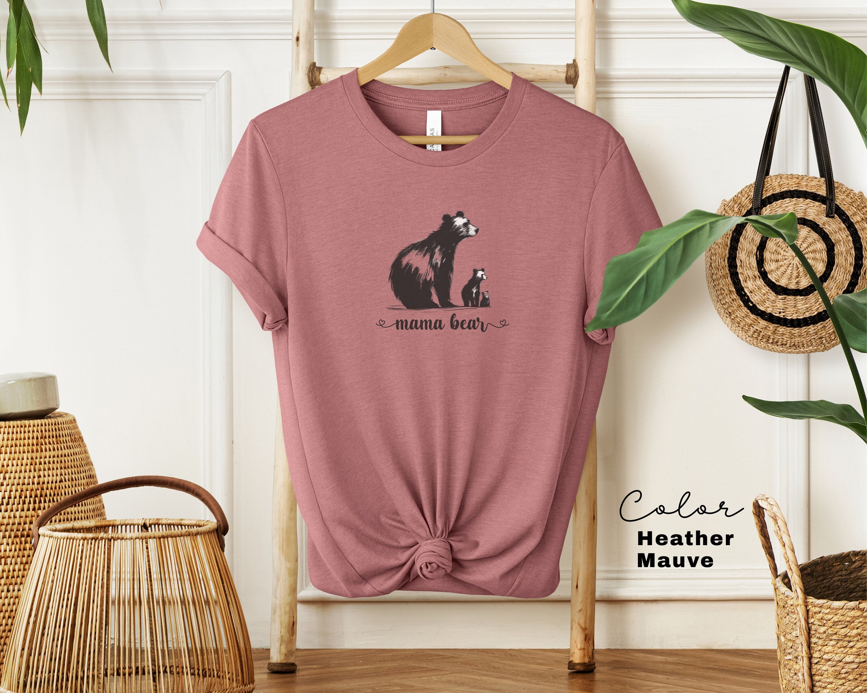 Mama Bear Mom Shirt, Cool Mothers Day Gift for Mom, New Mom Gift, Cute Mom Sweater, Baby Shower Gift, Mom Life Shirt, Bear with Cubs Shirt