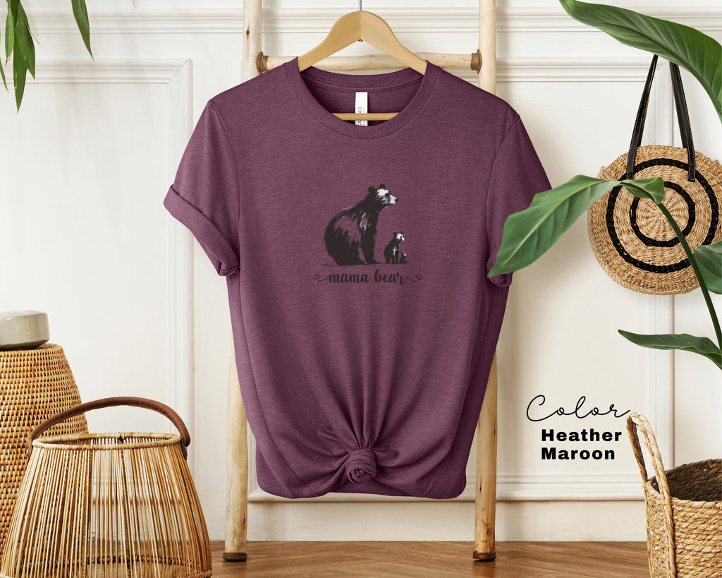 Mama Bear Mom Shirt, Cool Mothers Day Gift for Mom, New Mom Gift, Cute Mom Sweater, Baby Shower Gift, Mom Life Shirt, Bear with Cubs Shirt