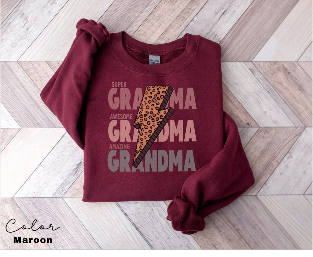 Cool Grandma Sweater, Grandma Sweatshirt Retro, Grandma Tshirt, Nana Shirt, Grandmother Shirt, Mothers Day Gift, Gift For New Grandmother
