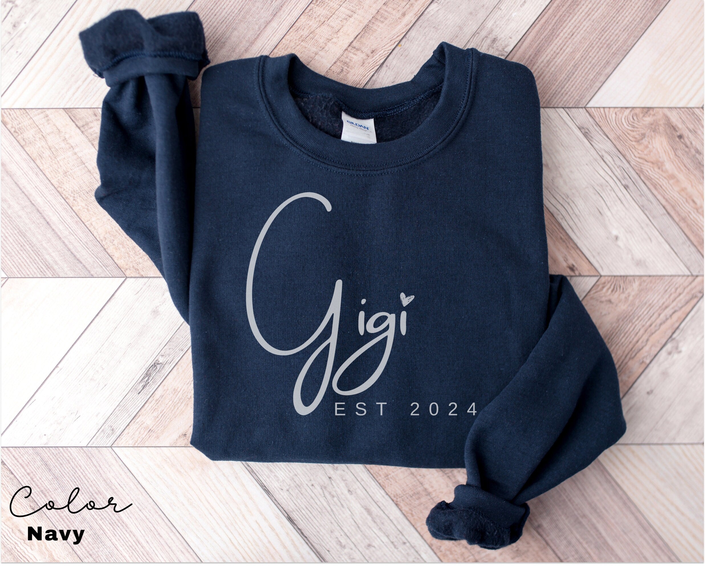 Personalized Gigi Sweatshirt, Gigi With Grandkids Names Hoodie, Gift For New Gigi, Custom sweatshirt, Gift for grandma, Grandmother Gift