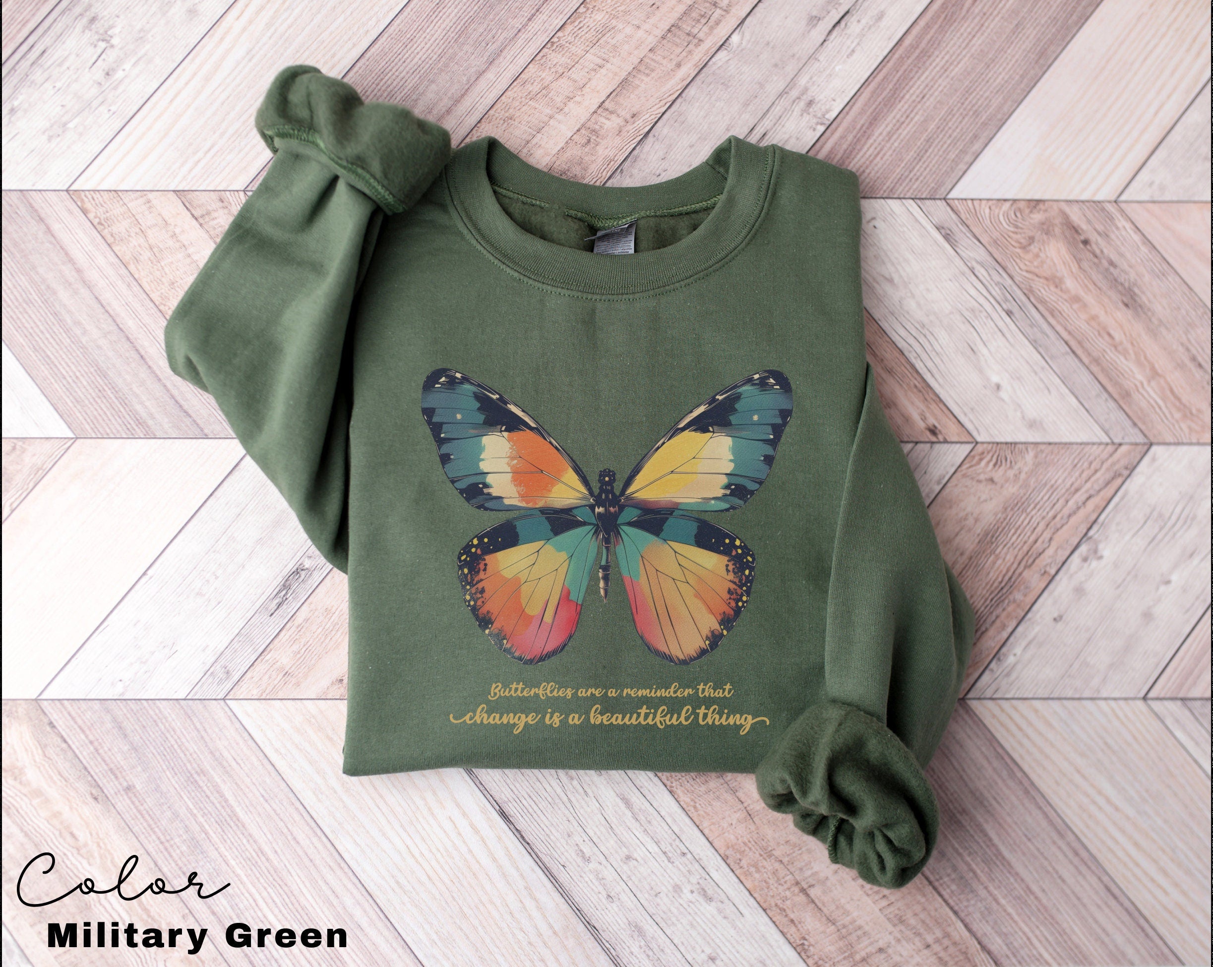 Cottagecore Butterfly Sweatshirt, Mental Health Matters, Terapist Sweatshirt, Be Kind to Your Mind Sweater, Awareness Shirt, Psychologist