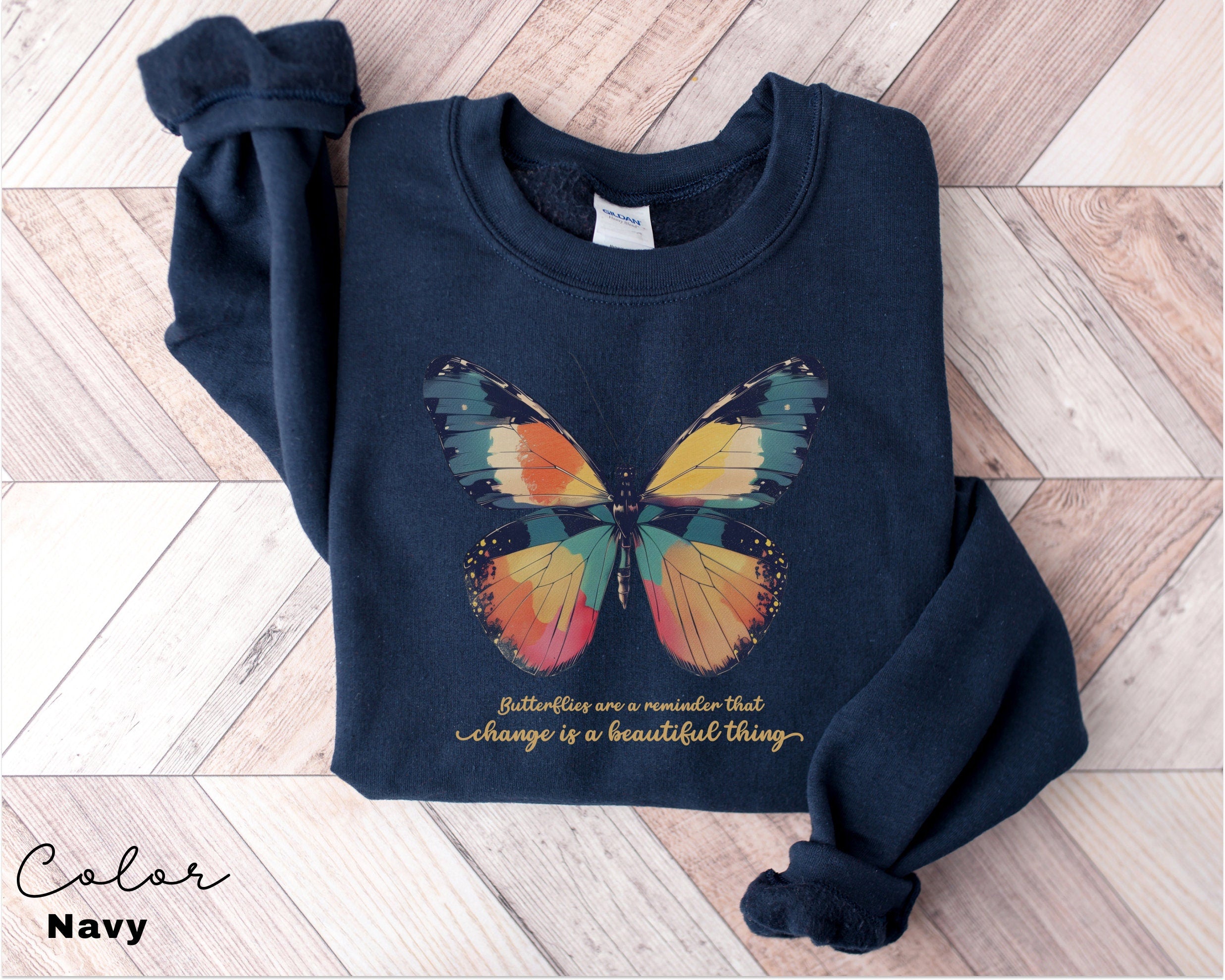 Cottagecore Butterfly Sweatshirt, Mental Health Matters, Terapist Sweatshirt, Be Kind to Your Mind Sweater, Awareness Shirt, Psychologist