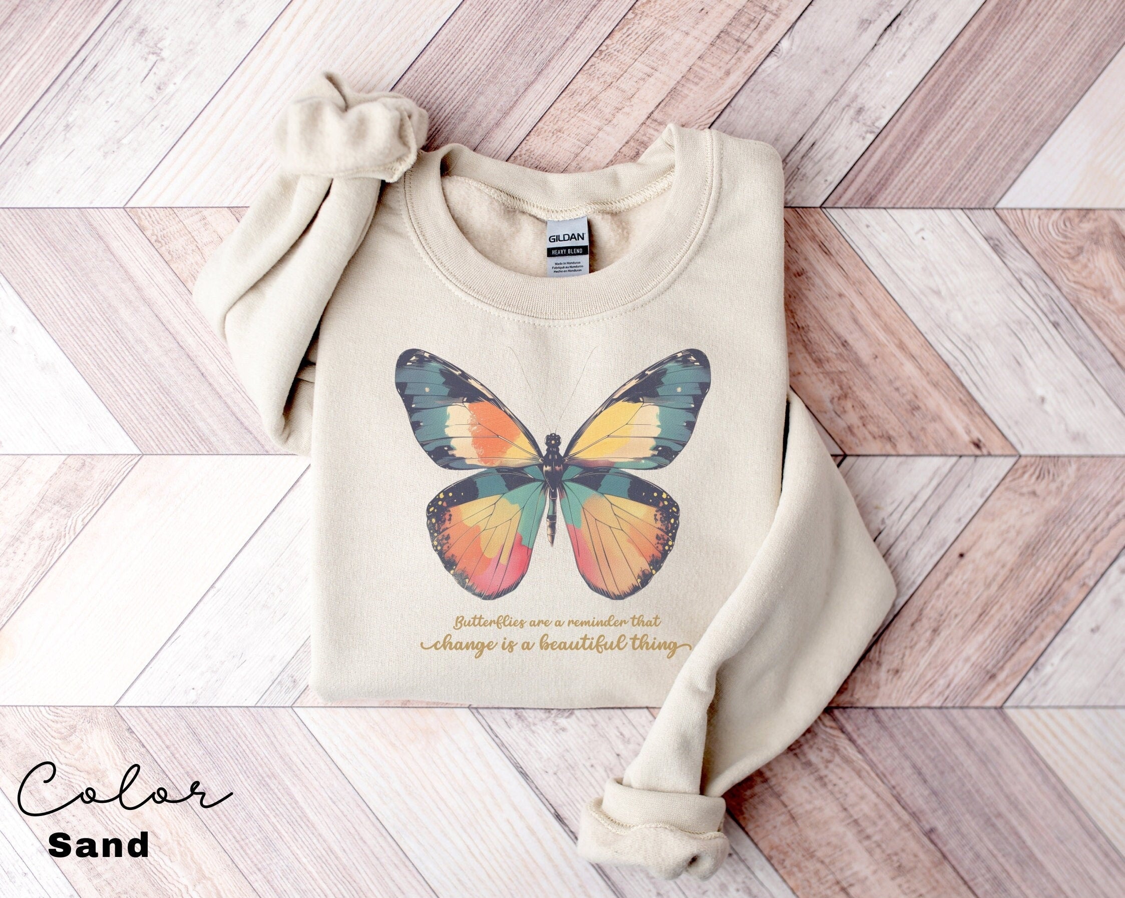 Cottagecore Butterfly Sweatshirt, Mental Health Matters, Terapist Sweatshirt, Be Kind to Your Mind Sweater, Awareness Shirt, Psychologist