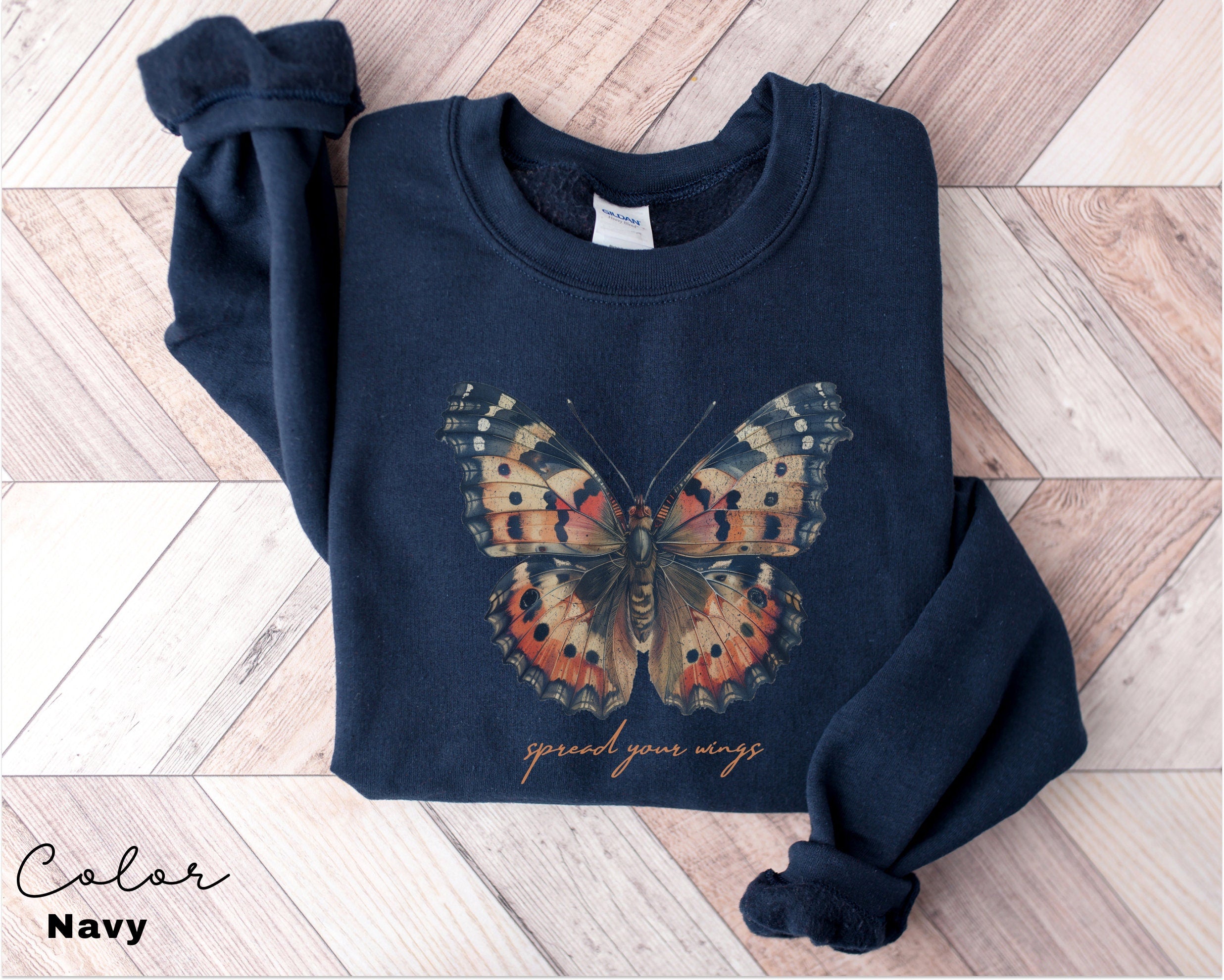 Cottagecore Butterfly Sweatshirt, Mental Health Matters, Terapist Sweatshirt, Be Kind to Your Mind Sweater, Awareness Shirt, Psychologist