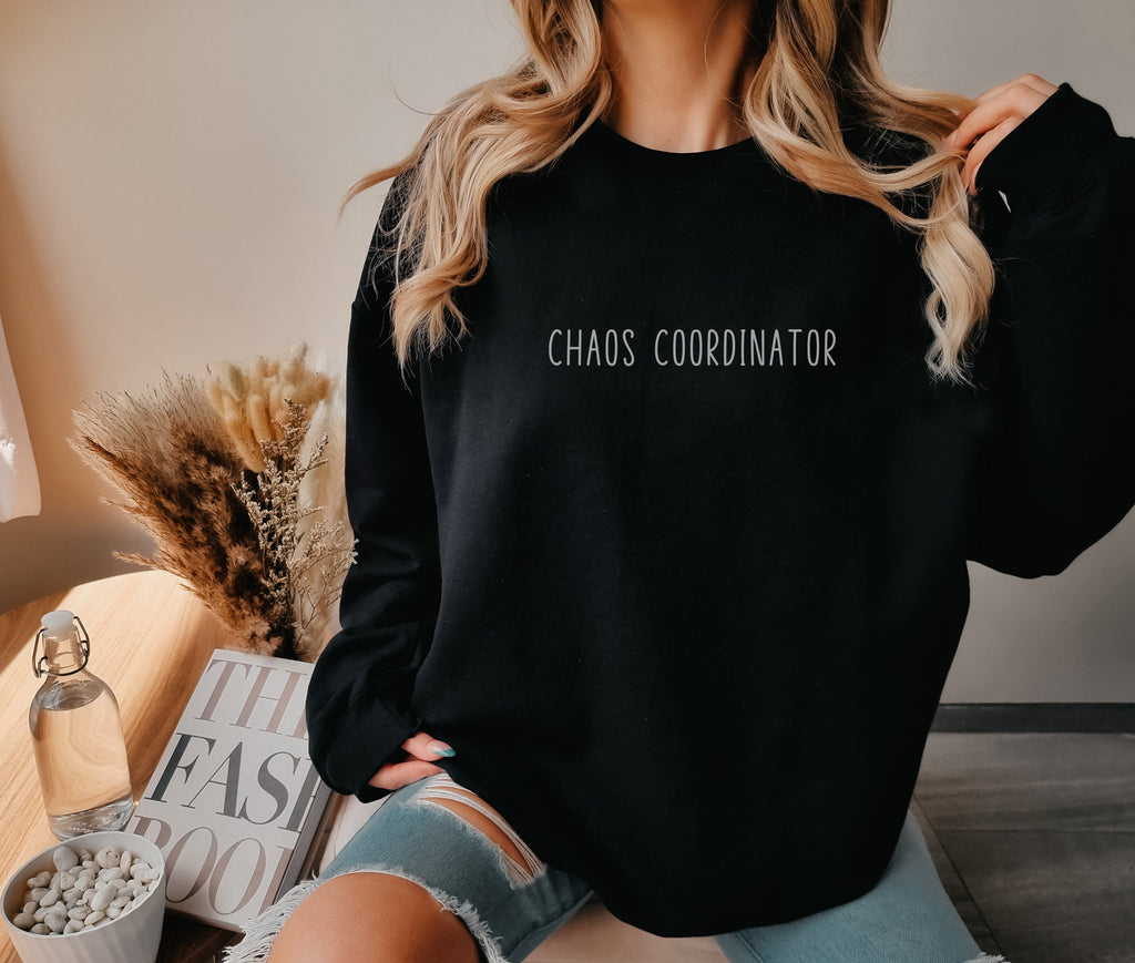 Funny mom Sweatshirt, Chaos Coordinator, Mother gift, Gift for mom, funny mother sweatshirt, mom sweatshirt, funny mom gift, Funny Mom