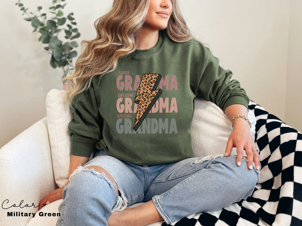 Cool Grandma Sweater, Grandma Sweatshirt Retro, Grandma Tshirt, Nana Shirt, Grandmother Shirt, Mothers Day Gift, Gift For New Grandmother
