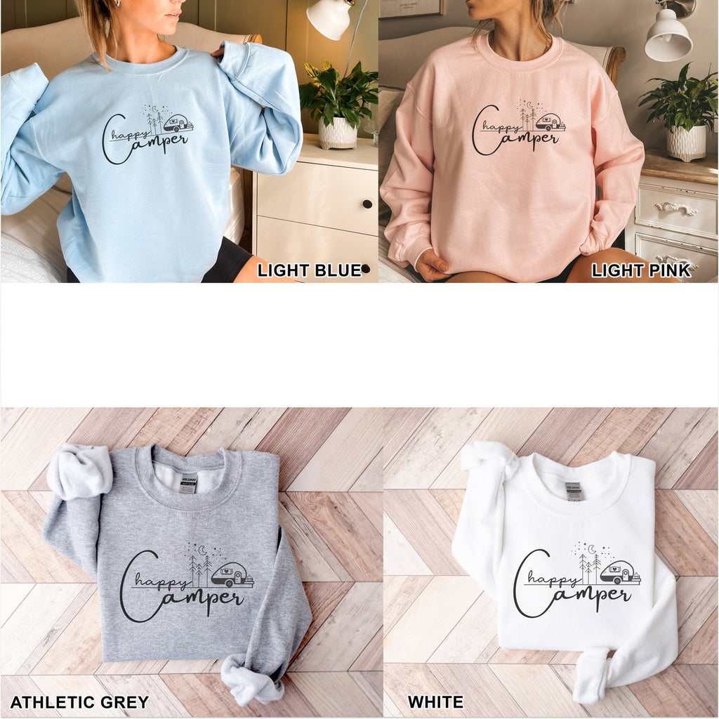 three different styles of sweatshirts with the same slogan