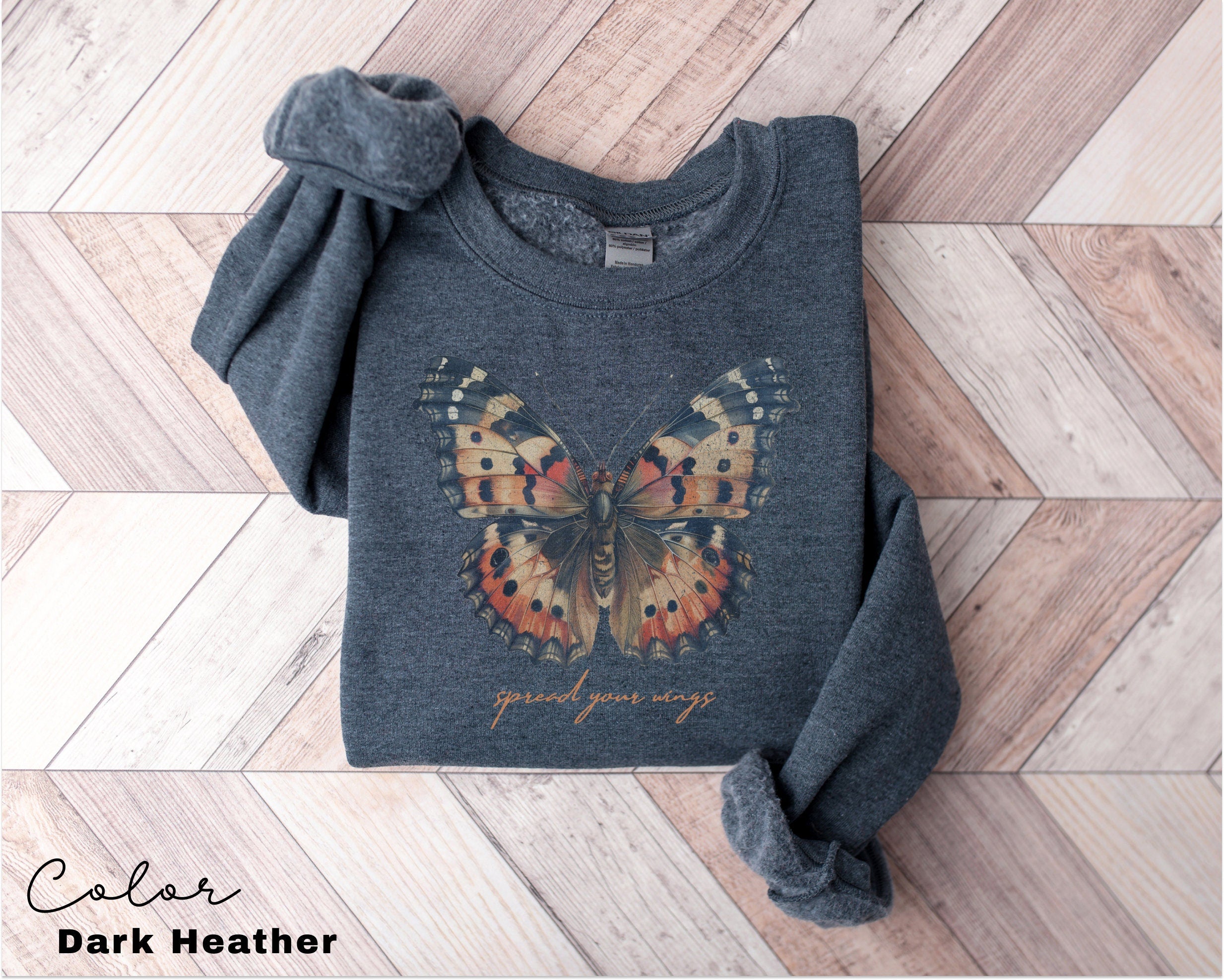 Cottagecore Butterfly Sweatshirt, Mental Health Matters, Terapist Sweatshirt, Be Kind to Your Mind Sweater, Awareness Shirt, Psychologist