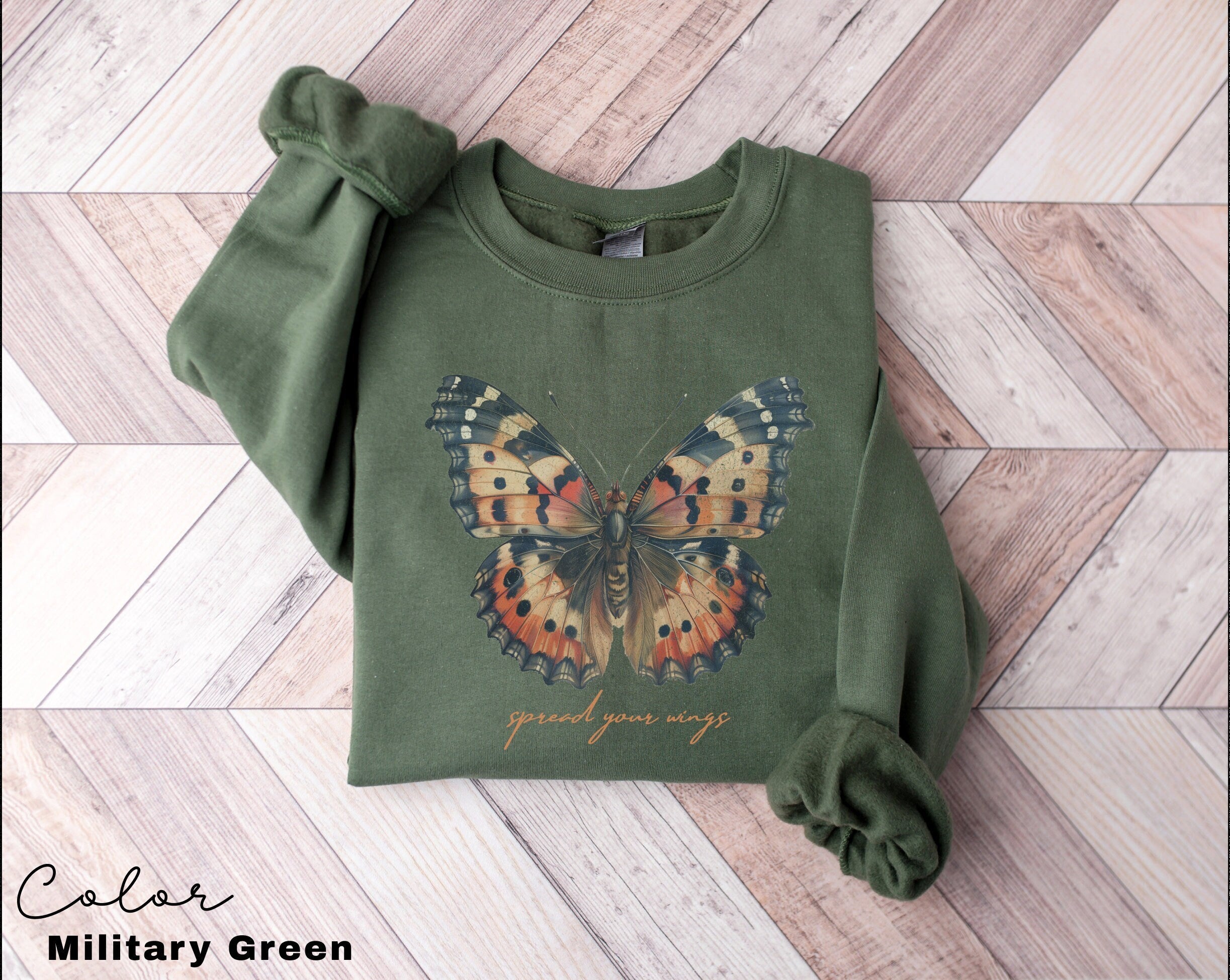 Cottagecore Butterfly Sweatshirt, Mental Health Matters, Terapist Sweatshirt, Be Kind to Your Mind Sweater, Awareness Shirt, Psychologist