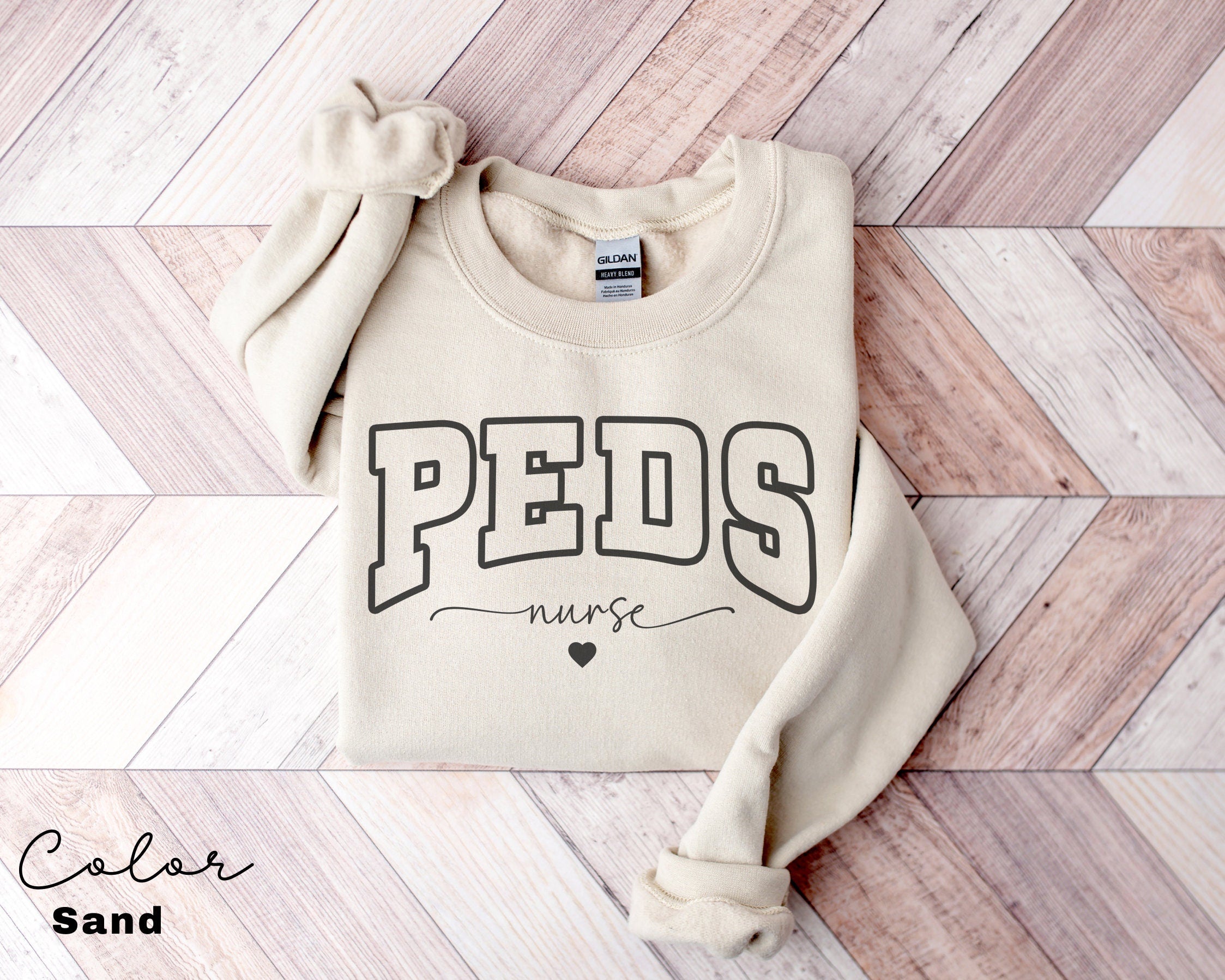 Pediatric Nurse Sweatshirt, Peds Nurse Sweatshirts, Pediatric Sweater, Picu Nurse Sweaters, Pediatrics Nurse Shirt, Gifts For Nurses, RN