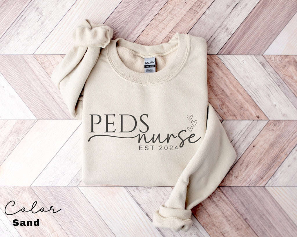 Pediatric Nurse Sweatshirt Pediatric RN Gifts Peds Nurse Crewneck Gift for Peds Nurse Practitioner RN Gift Future Nurse