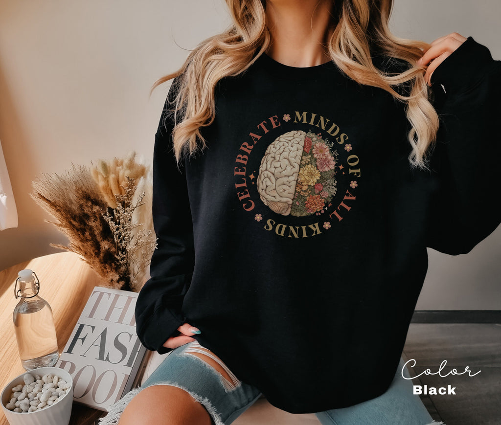 Celebrate Minds of All Kinds, Neurodiversity Shirt, ADHD Shirt, Autism Acceptance Gift for Special, Autism Awareness, Education Teacher