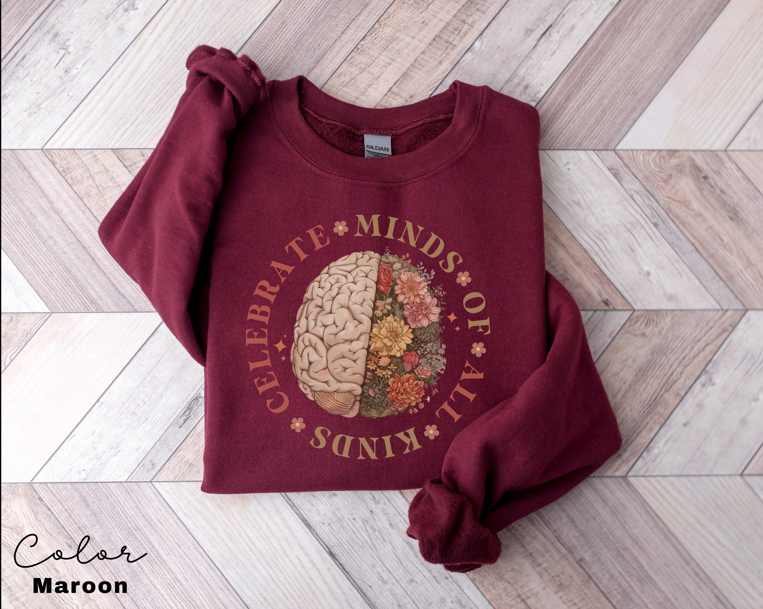 Celebrate Minds of All Kinds, Neurodiversity Shirt, ADHD Shirt, Autism Acceptance Gift for Special, Autism Awareness, Education Teacher