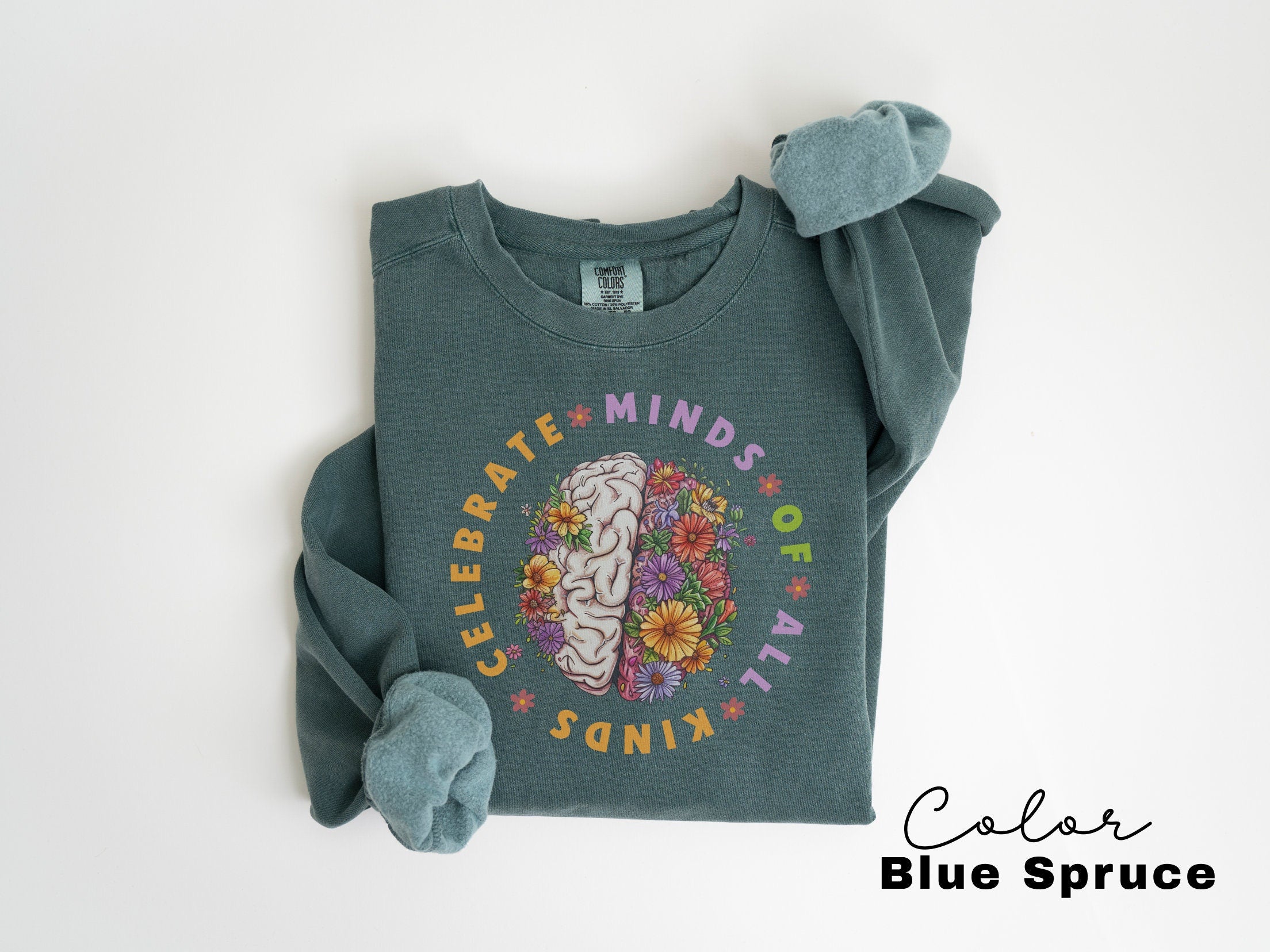 Celebrate Minds of All Kinds, Neurodiversity Shirt, Autism Awareness Shirt, ADHD Shirt, Autism Acceptance Gift for Special Education Teacher