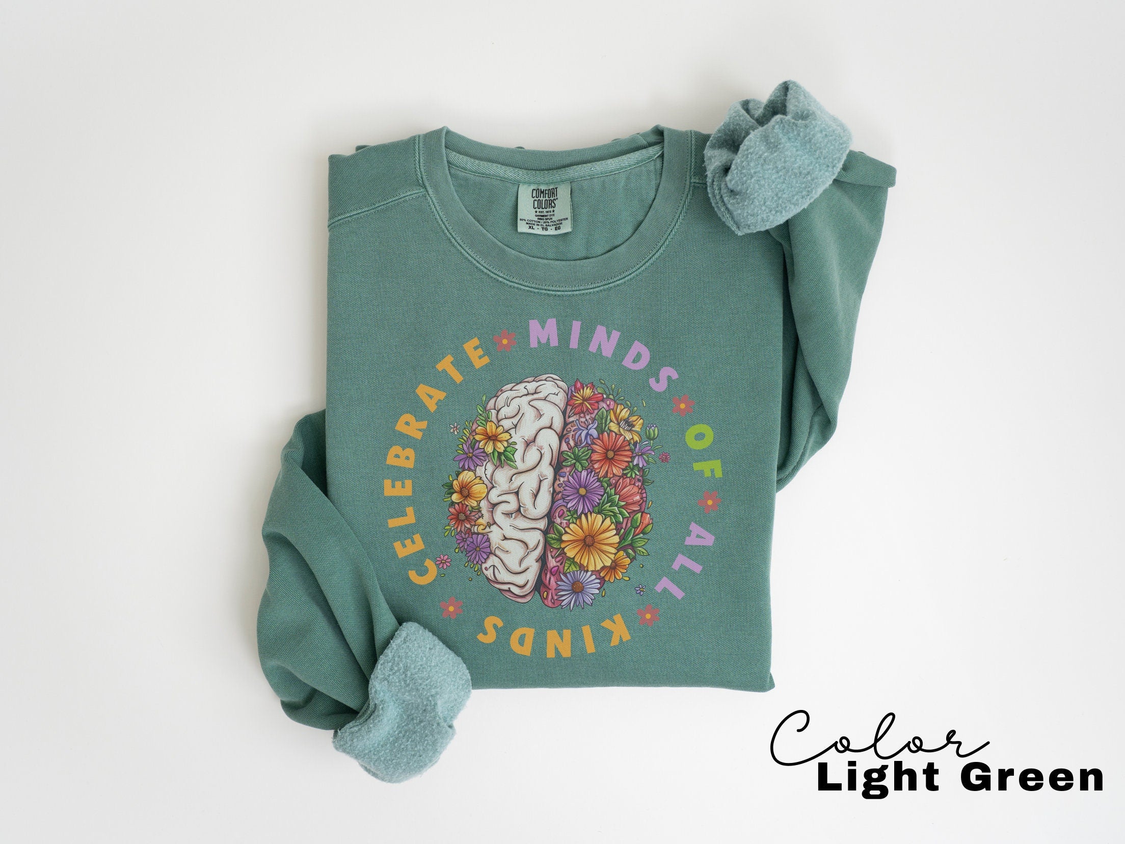 Celebrate Minds of All Kinds, Neurodiversity Shirt, Autism Awareness Shirt, ADHD Shirt, Autism Acceptance Gift for Special Education Teacher