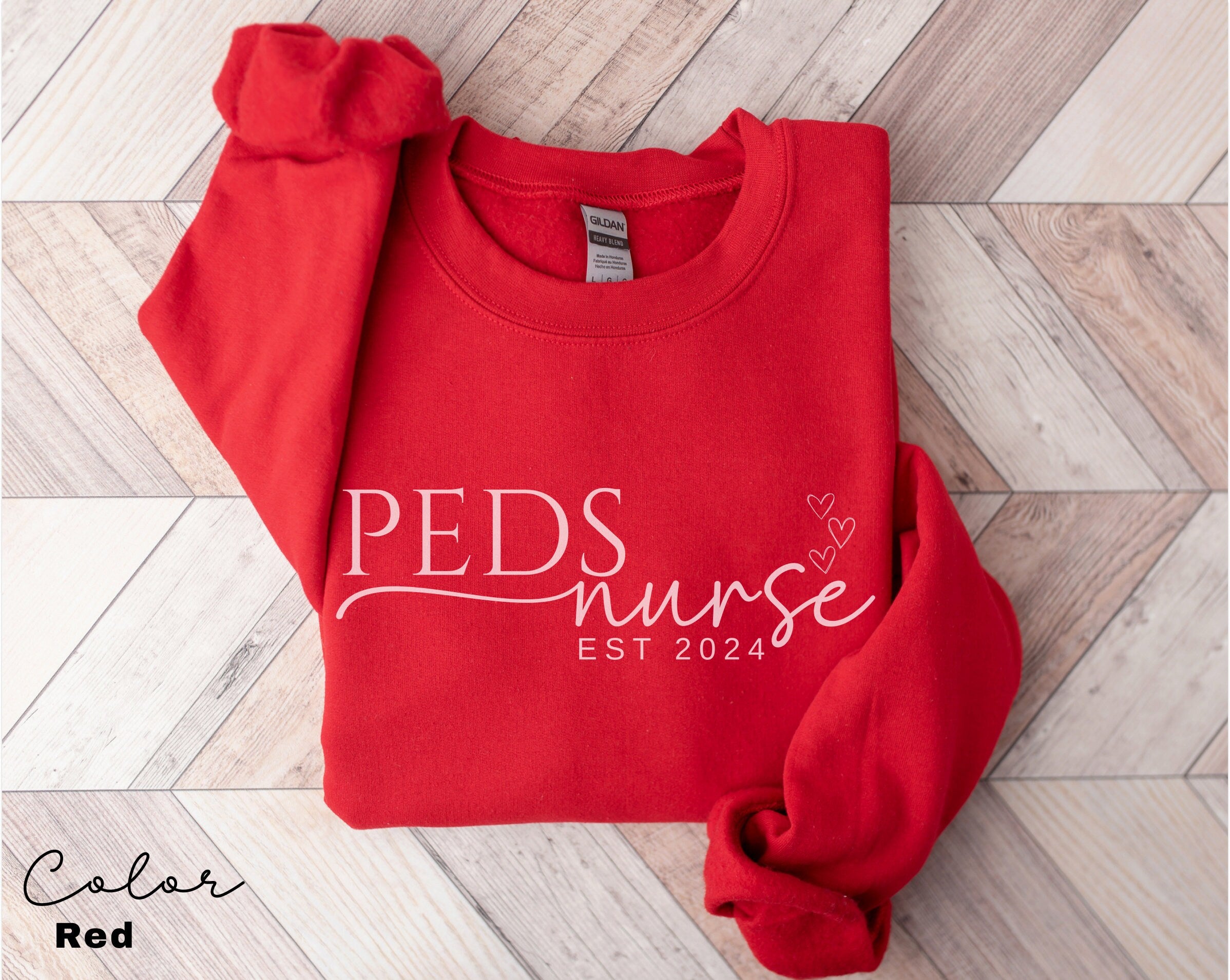 Pediatric Nurse Sweatshirt Pediatric RN Gifts Peds Nurse Crewneck Gift for Peds Nurse Practitioner RN Gift Future Nurse