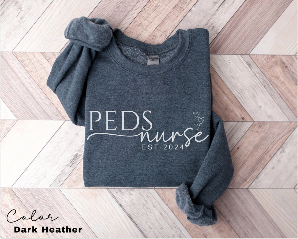 Pediatric Nurse Sweatshirt Pediatric RN Gifts Peds Nurse Crewneck Gift for Peds Nurse Practitioner RN Gift Future Nurse