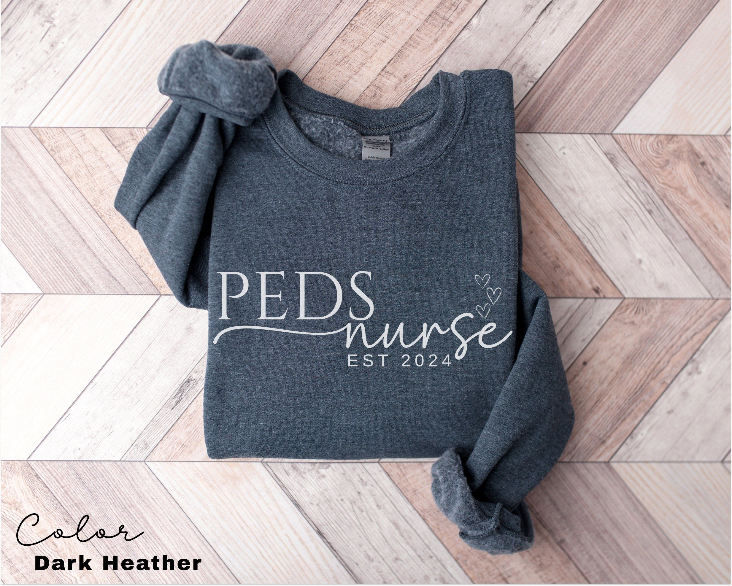 Pediatric Nurse Sweatshirt Pediatric RN Gifts Peds Nurse Crewneck Gift for Peds Nurse Practitioner RN Gift Future Nurse