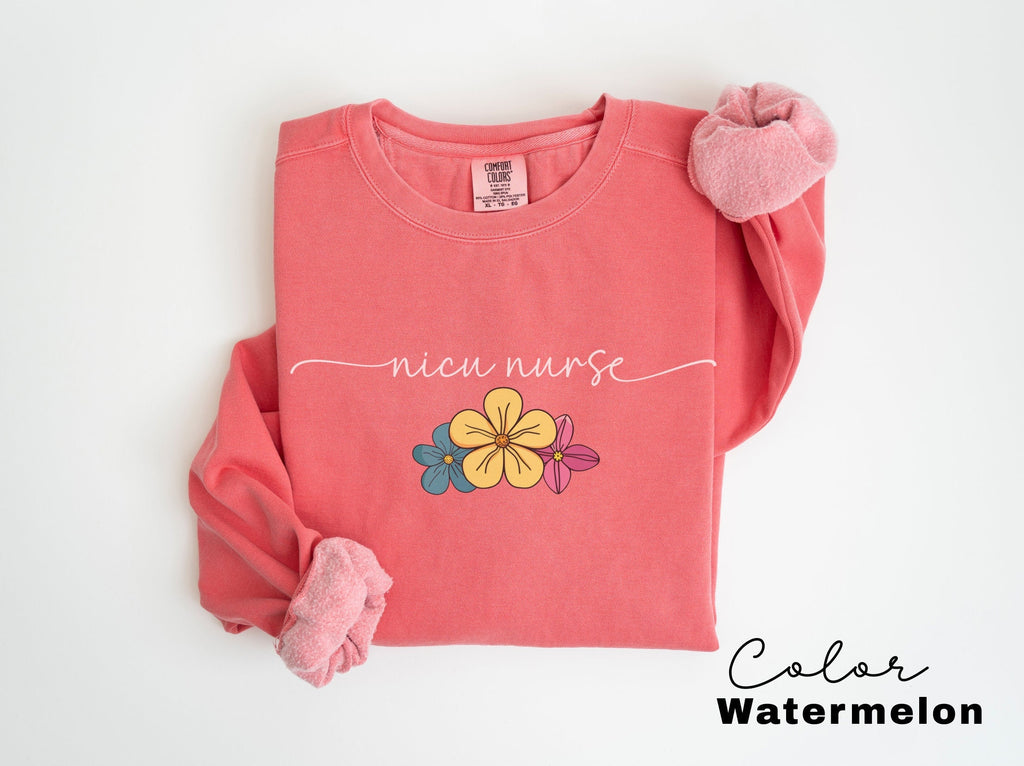 Nicu Nurse Sweatshirt, Comfort Colors Sweatshirt, Neonatal Nurse, Nicu Team Sweater, Nicu Nurse Life Shirt, Neonatal Intensive Care