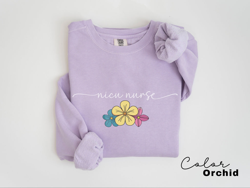 Nicu Nurse Sweatshirt, Comfort Colors Sweatshirt, Neonatal Nurse, Nicu Team Sweater, Nicu Nurse Life Shirt, Neonatal Intensive Care