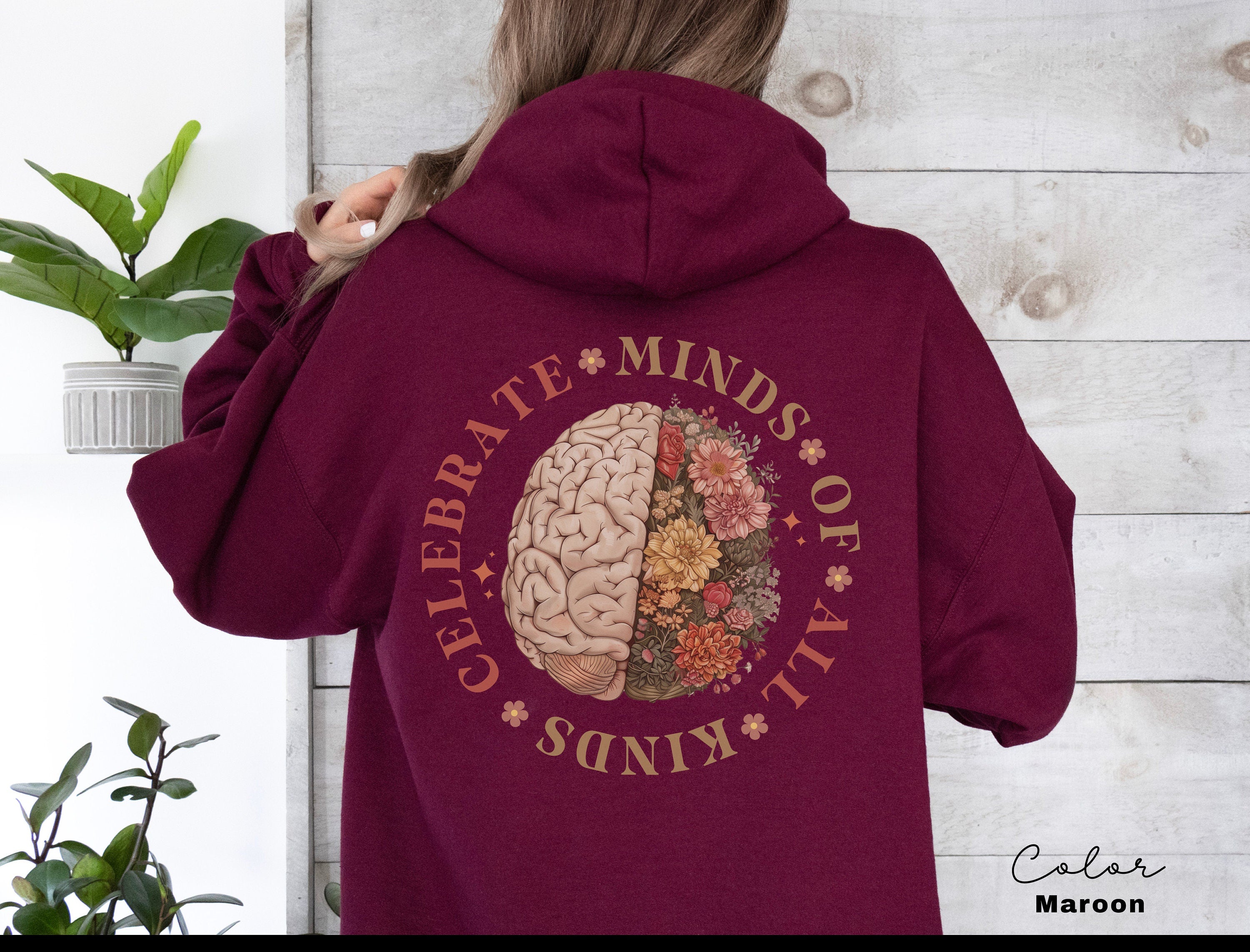 Special Education Teacher, Celebrate Minds of All Kinds Shirts, Neurodiversity Hoodie, Autism Awareness , ADHD Shirt, Mental Health Hoodie